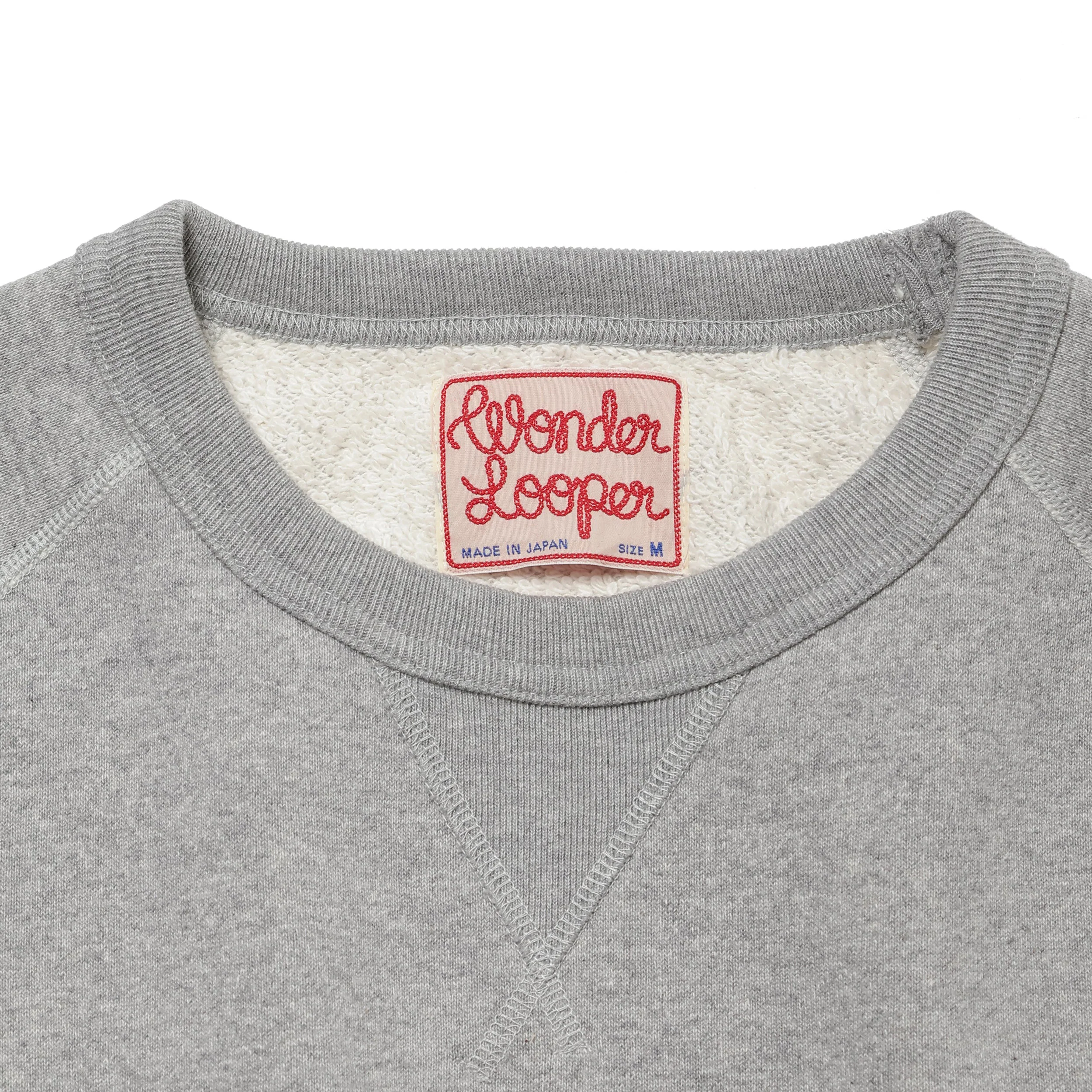 Pullover Crewneck - Super Looper French Terry - Heather Grey - Image 3