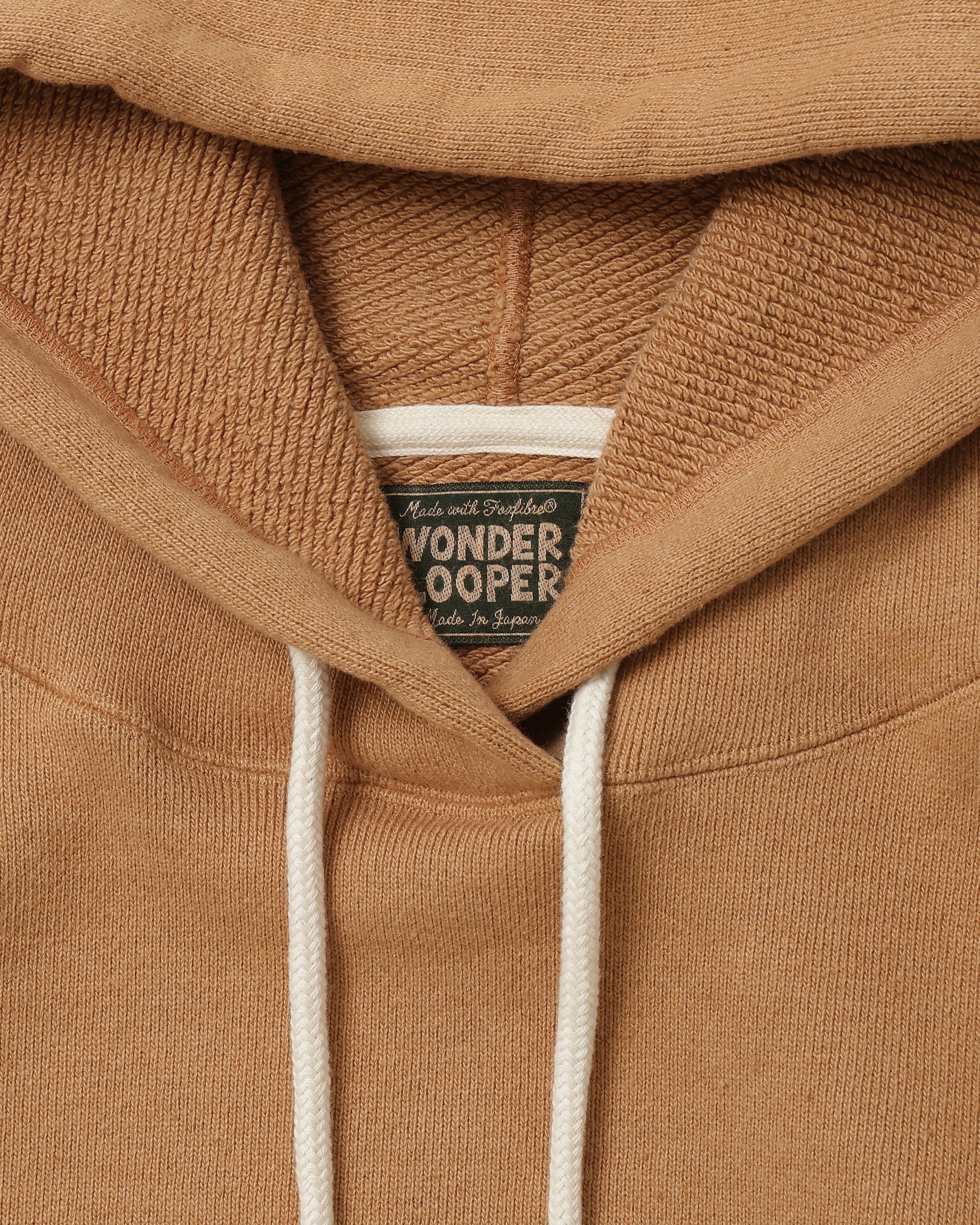 Pullover Hoodie - Foxfibre® Double Heavyweight French Terry - Coyote 80 - Image 3