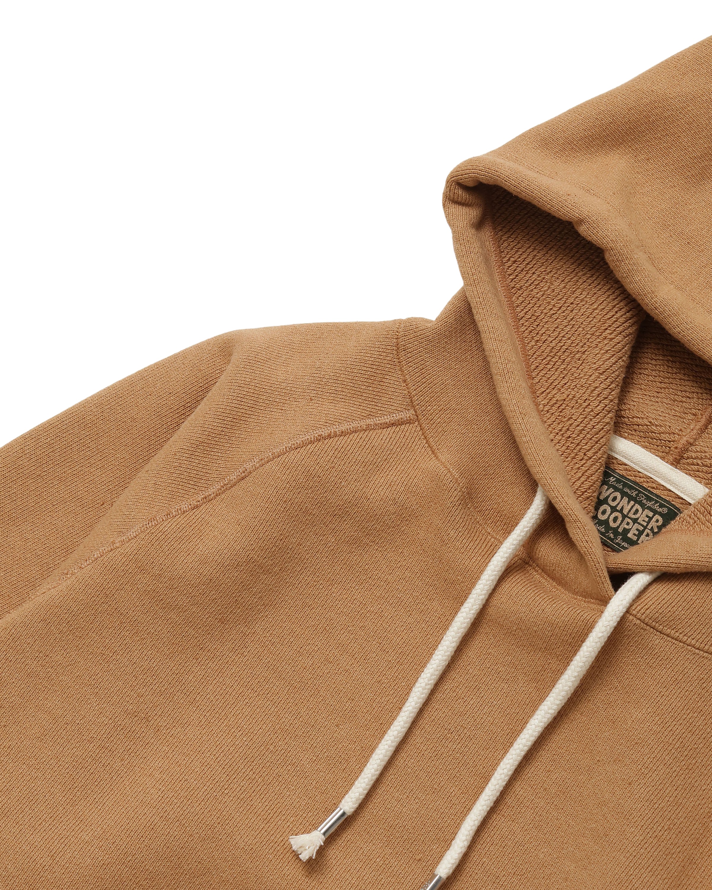 Pullover Hoodie - Foxfibre® Double Heavyweight French Terry - Coyote 80 - Image 4