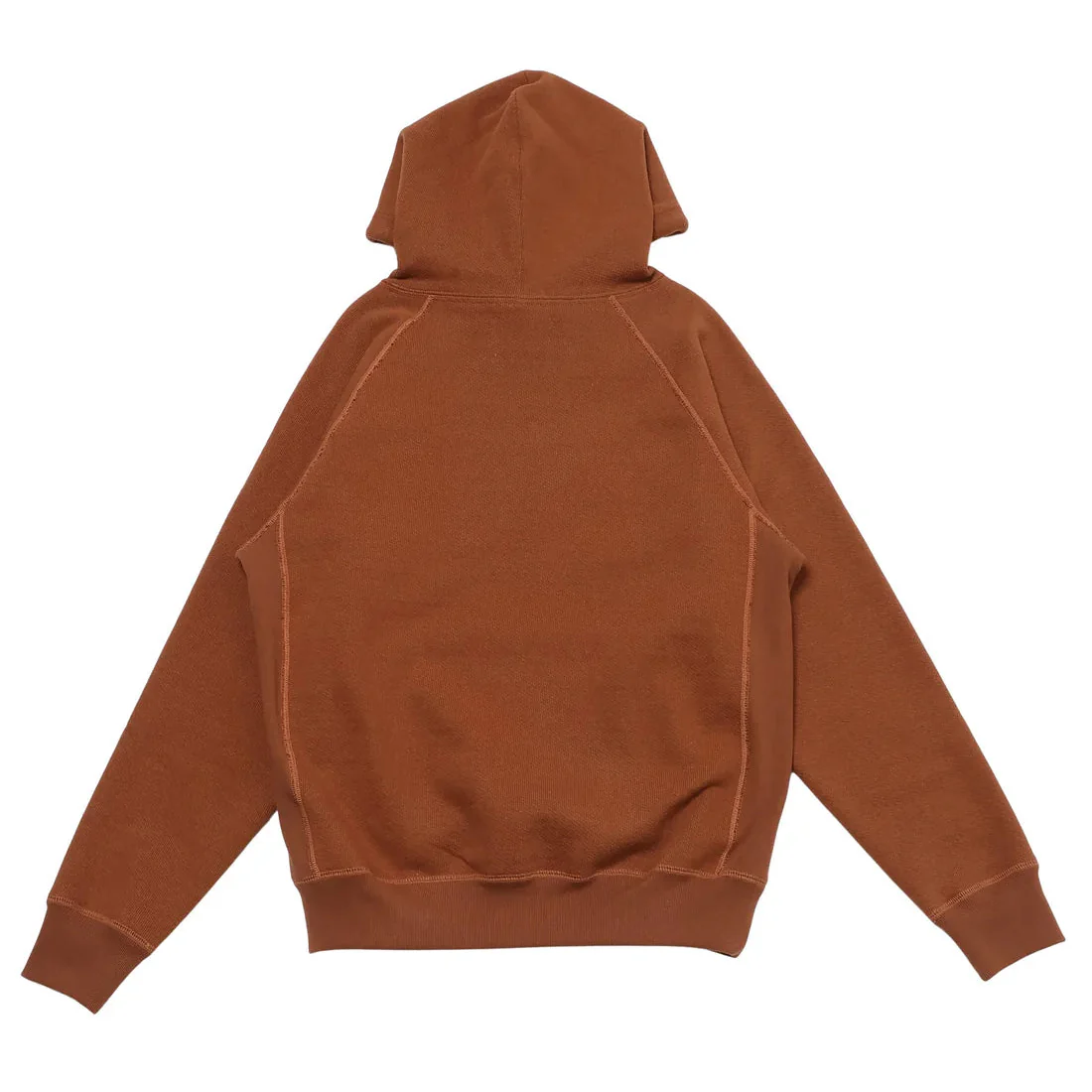 Pullover Hoodie - Double Heavyweight - Rust - Image 2