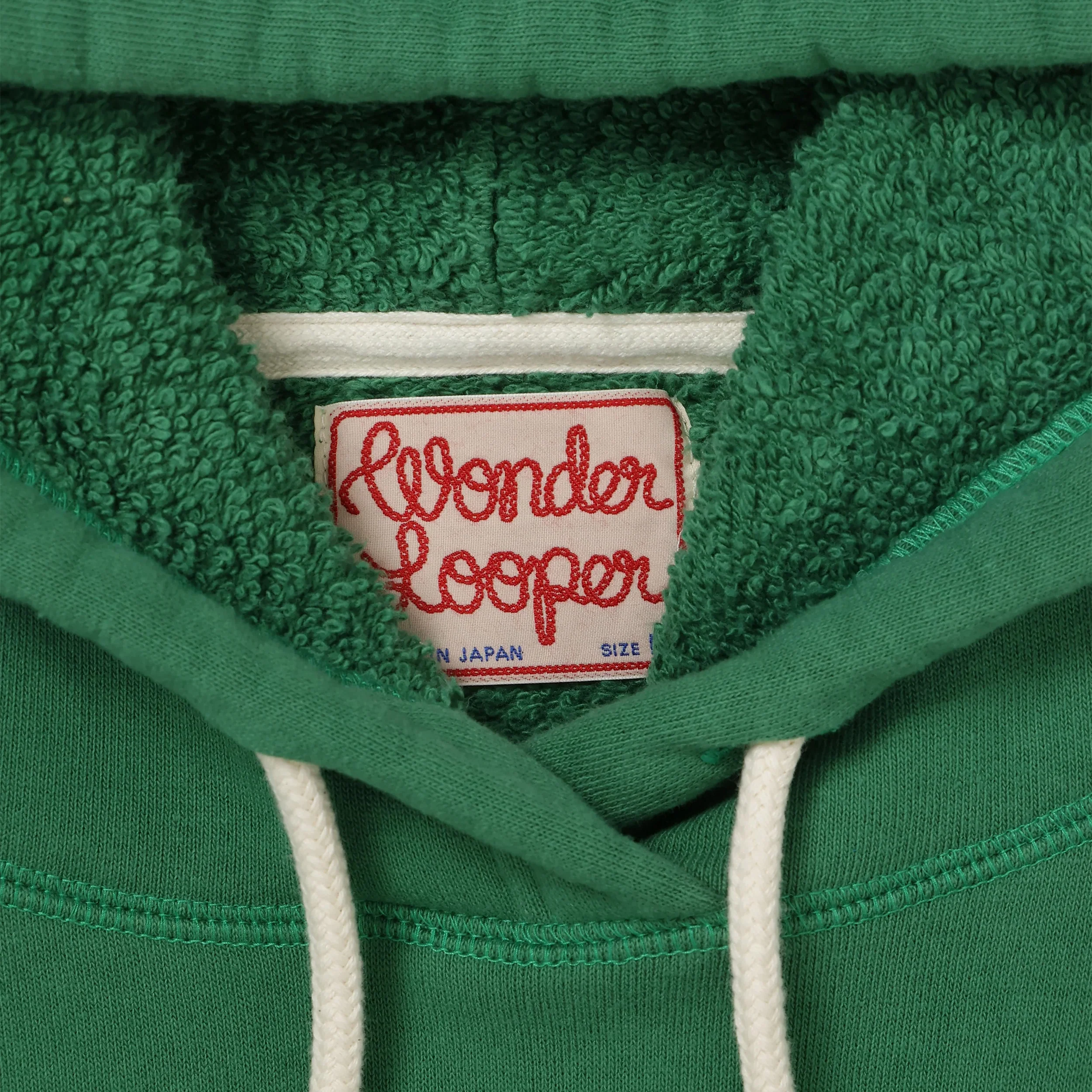 Pullover Hoodie - Super Looper French Terry - Green - Image 2