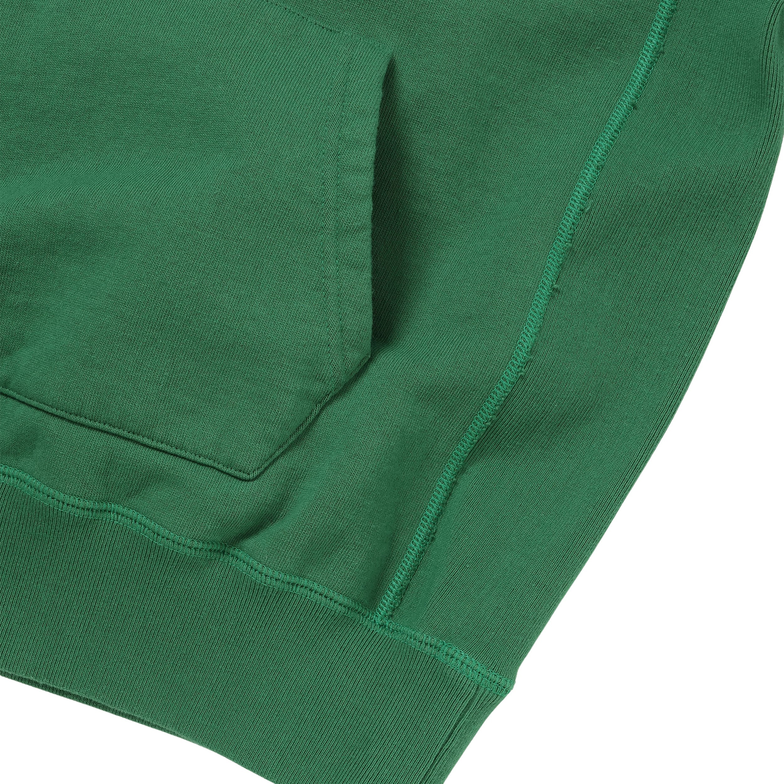 Pullover Hoodie - Super Looper French Terry - Green - Image 3