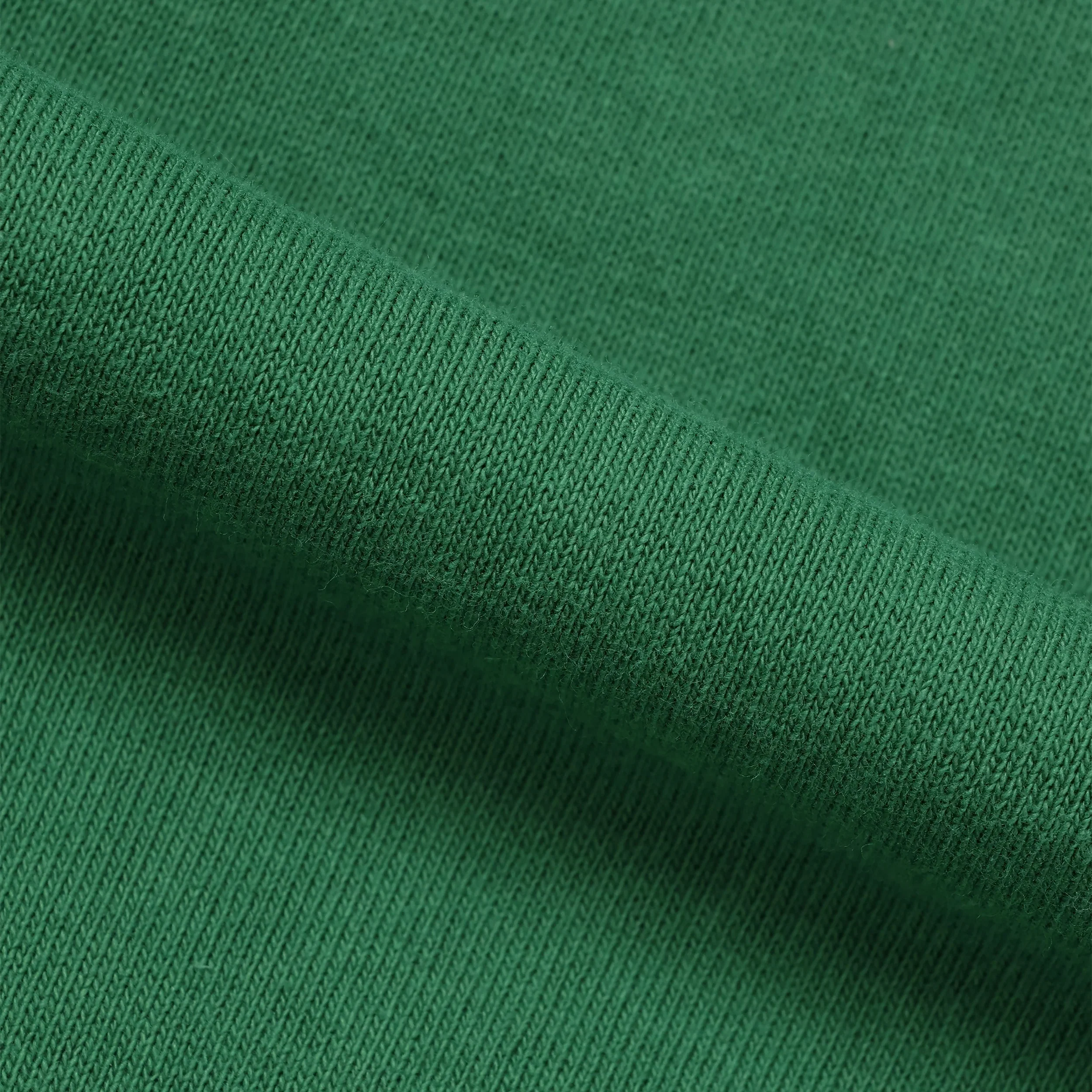 Pullover Hoodie - Super Looper French Terry - Green - Image 6
