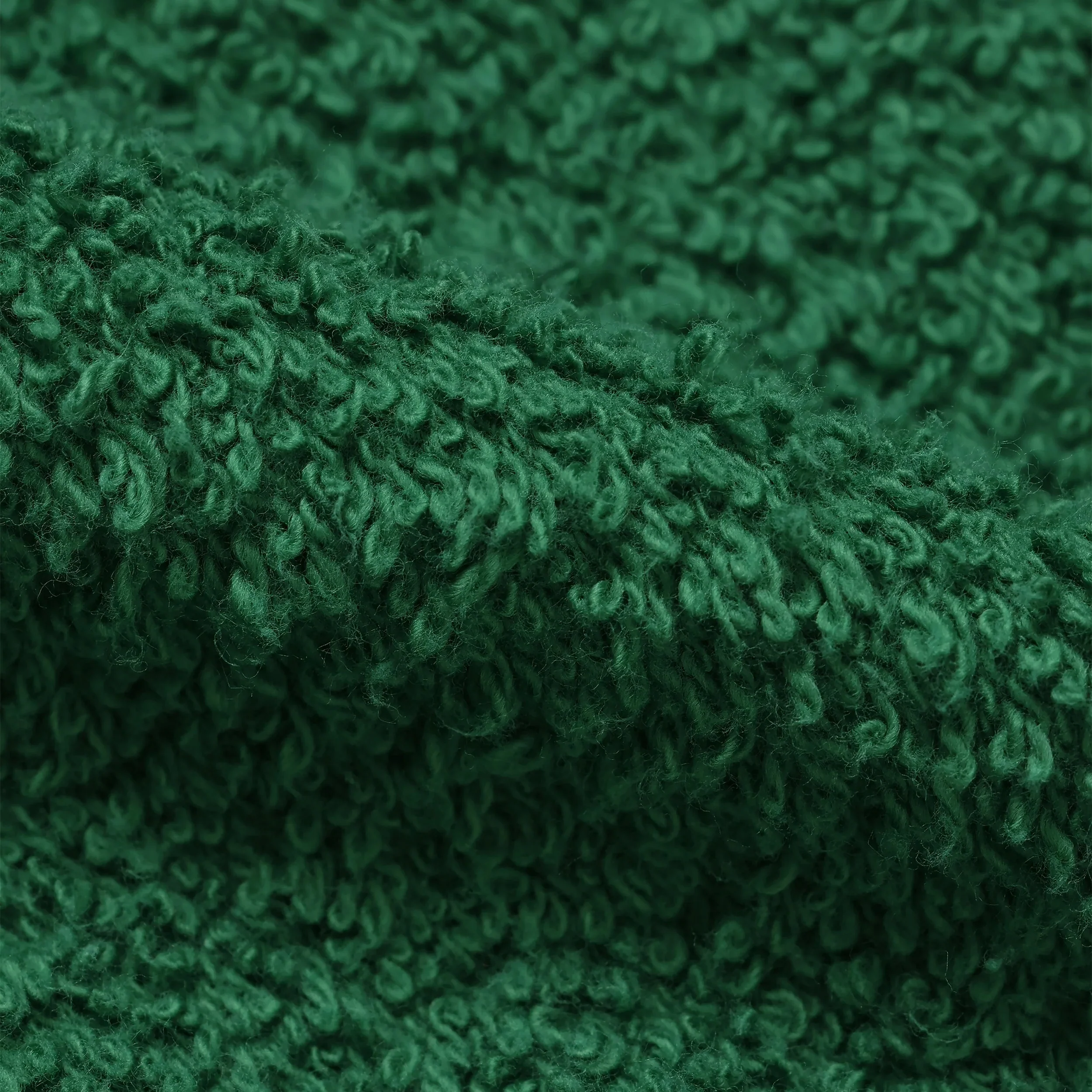 Pullover Hoodie - Super Looper French Terry - Green - Image 7
