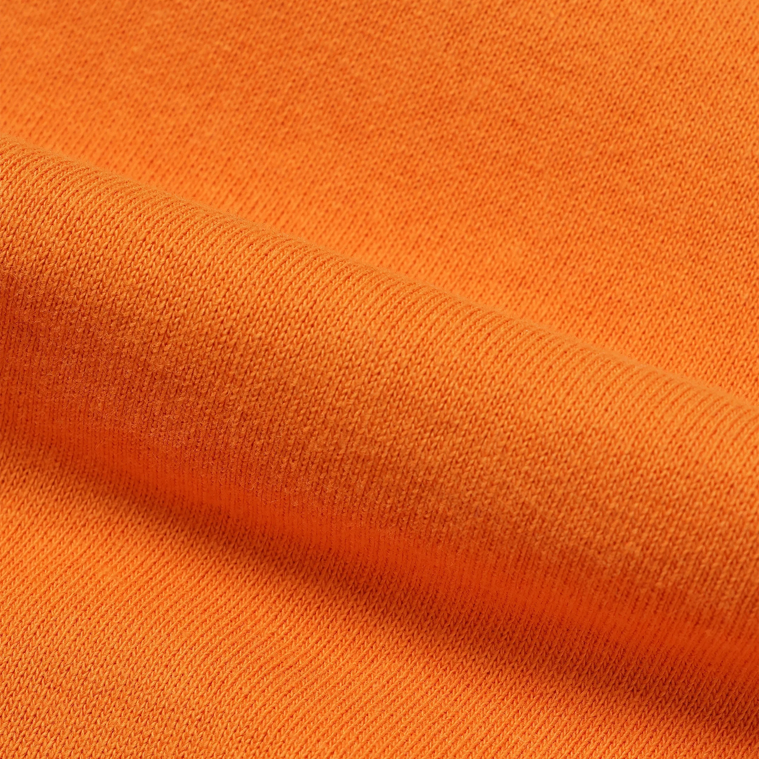 Pullover Hoodie - Super Looper French Terry - Orange - Image 6