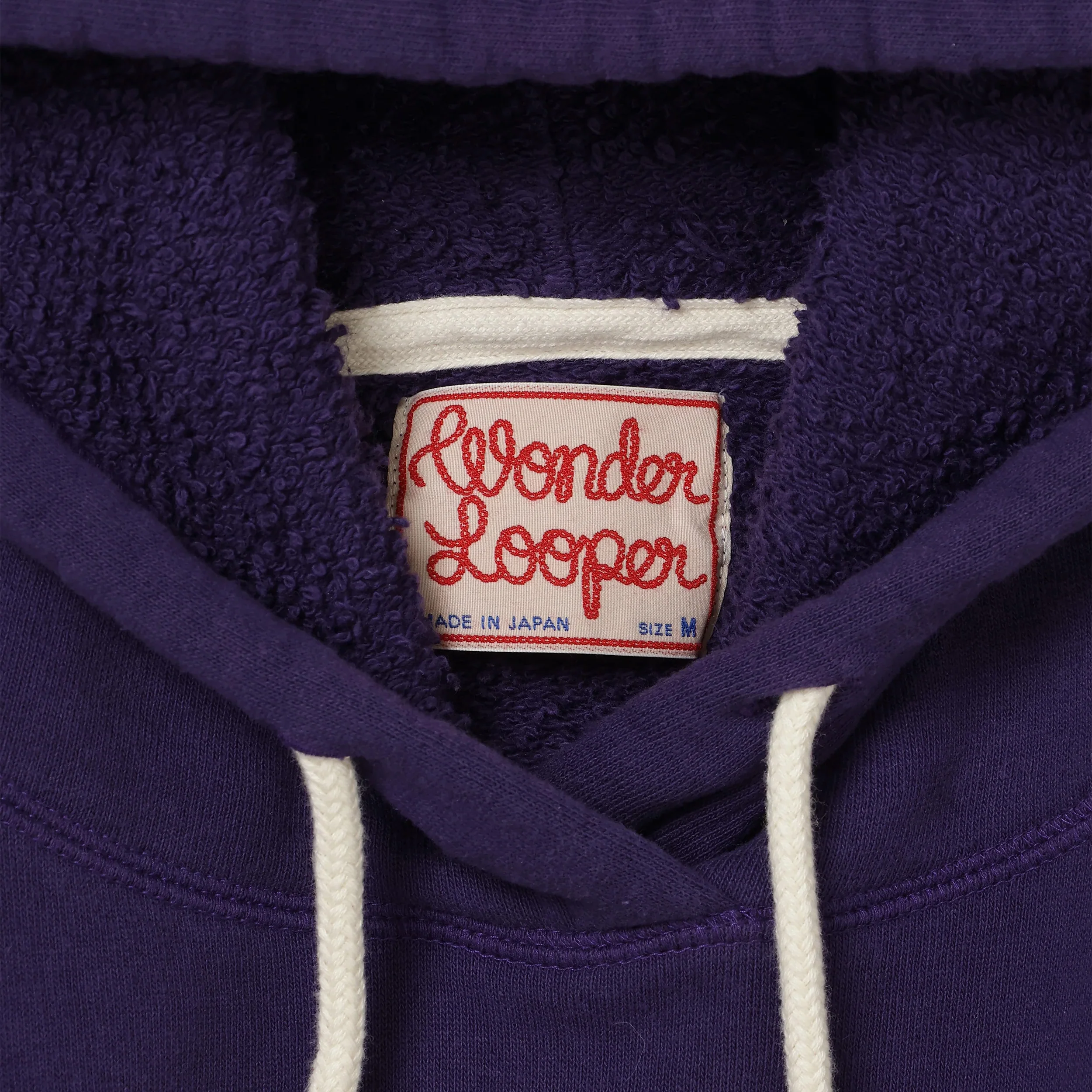 Pullover Hoodie - Super Looper French Terry - Purple - Image 2
