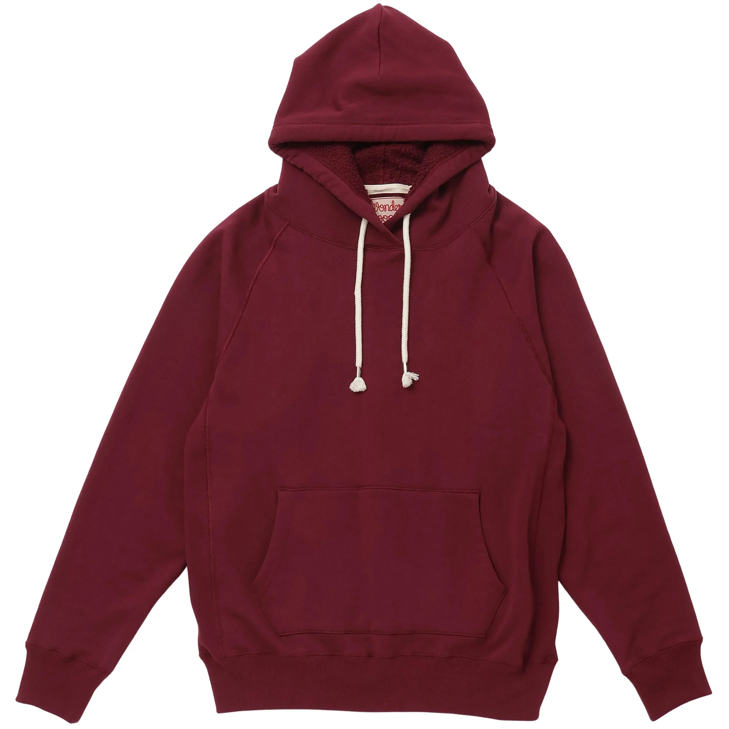 Pullover Hoodie - Super Looper French Terry - Burgundy