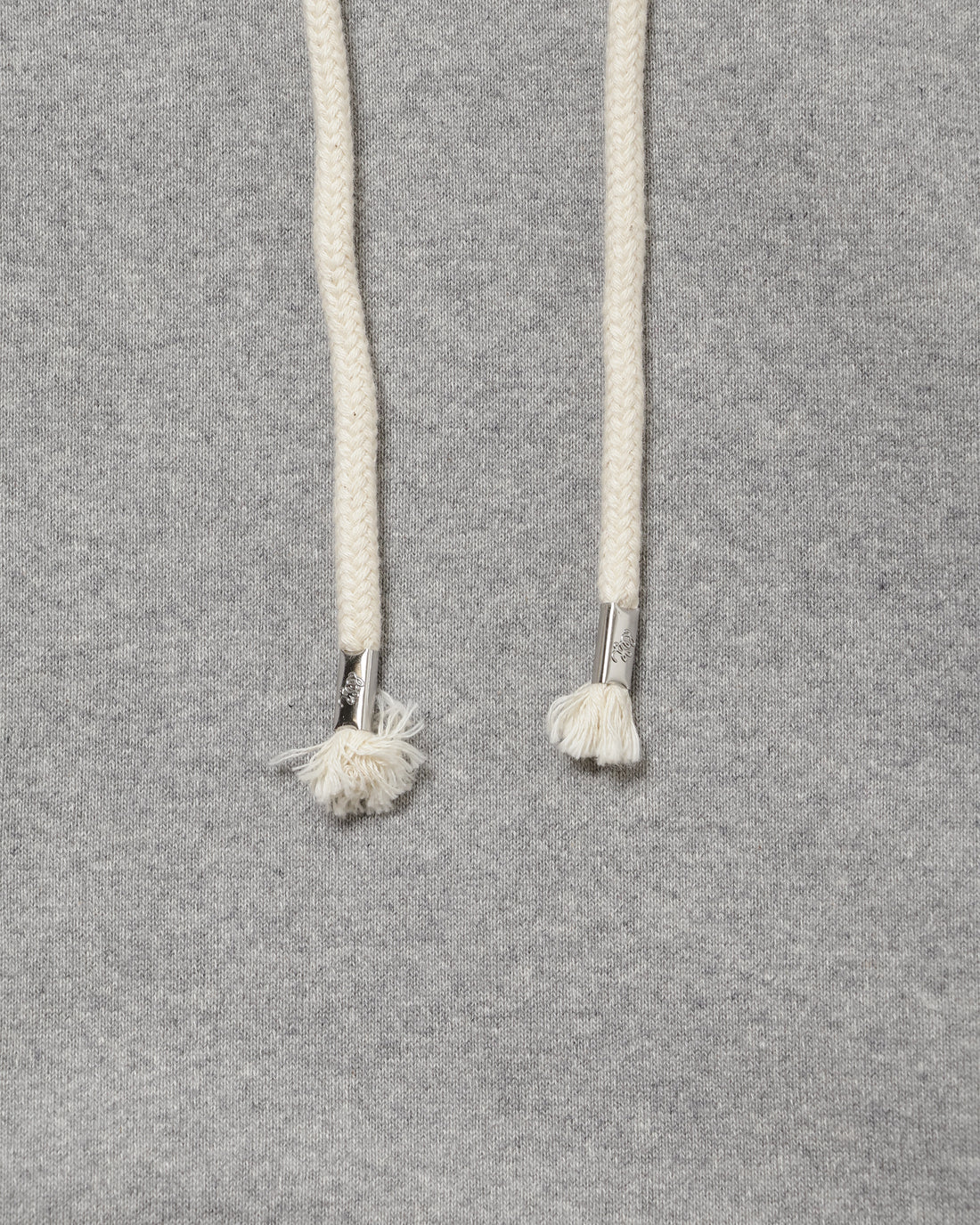 Pullover Hoodie - Super Looper French Terry - Heather Grey - Image 4
