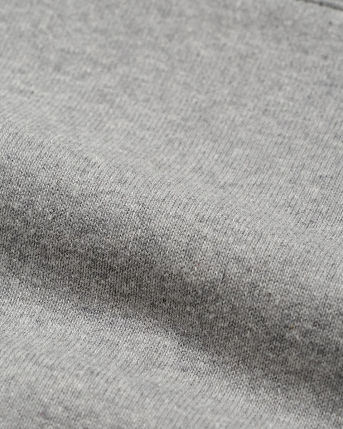 Pullover Hoodie - Super Looper French Terry - Heather Grey - Image 5