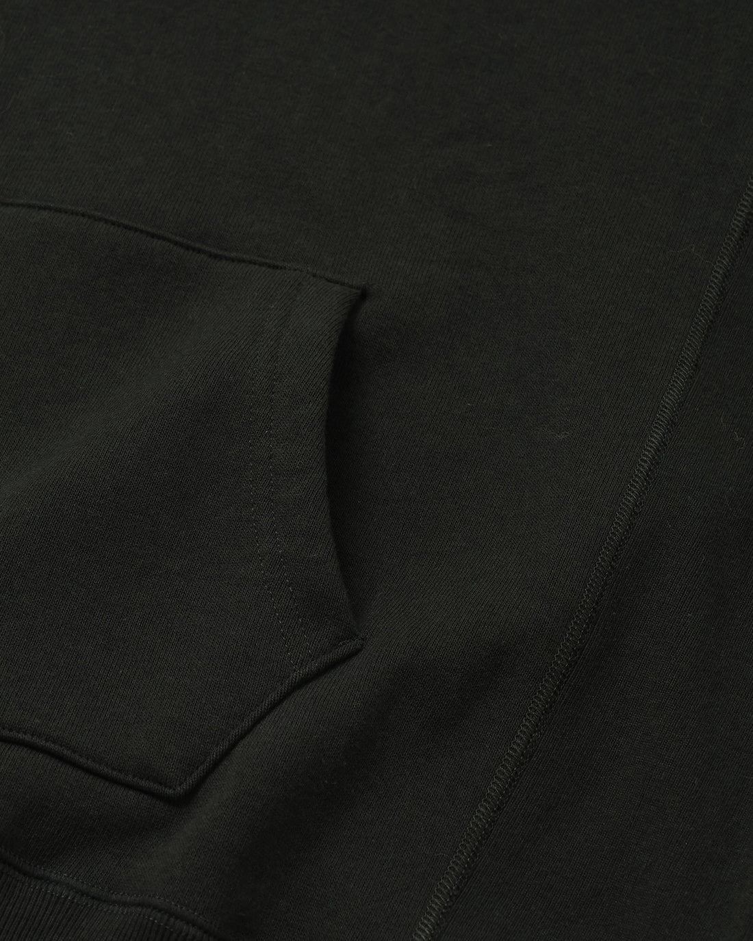 Pullover Hoodie - Super Looper French Terry - Sumi - Image 6