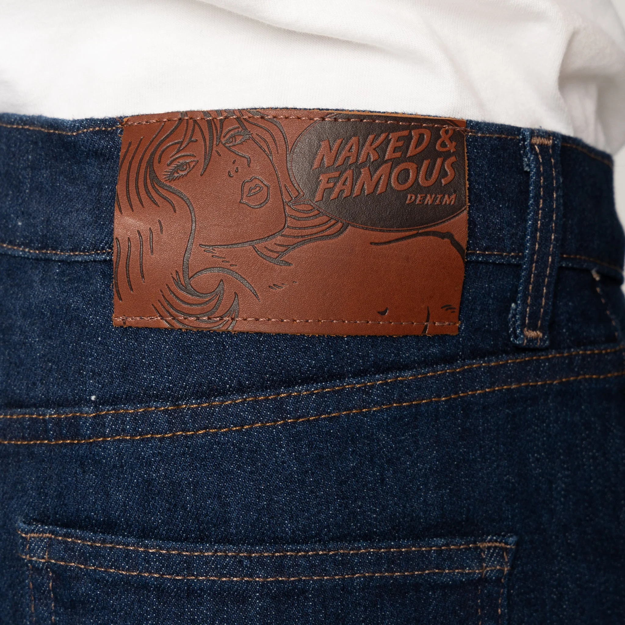 Stacked Guy - Blue Comfort Stretch Selvedge - Image 5