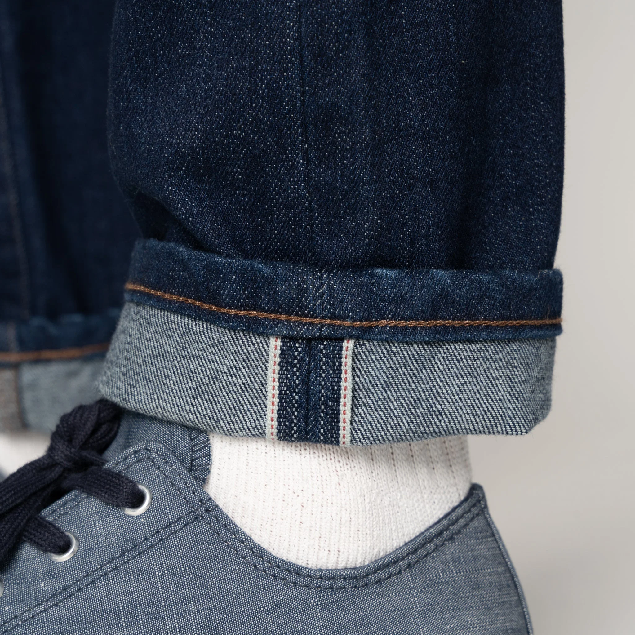 Stacked Guy - Blue Comfort Stretch Selvedge - Image 6