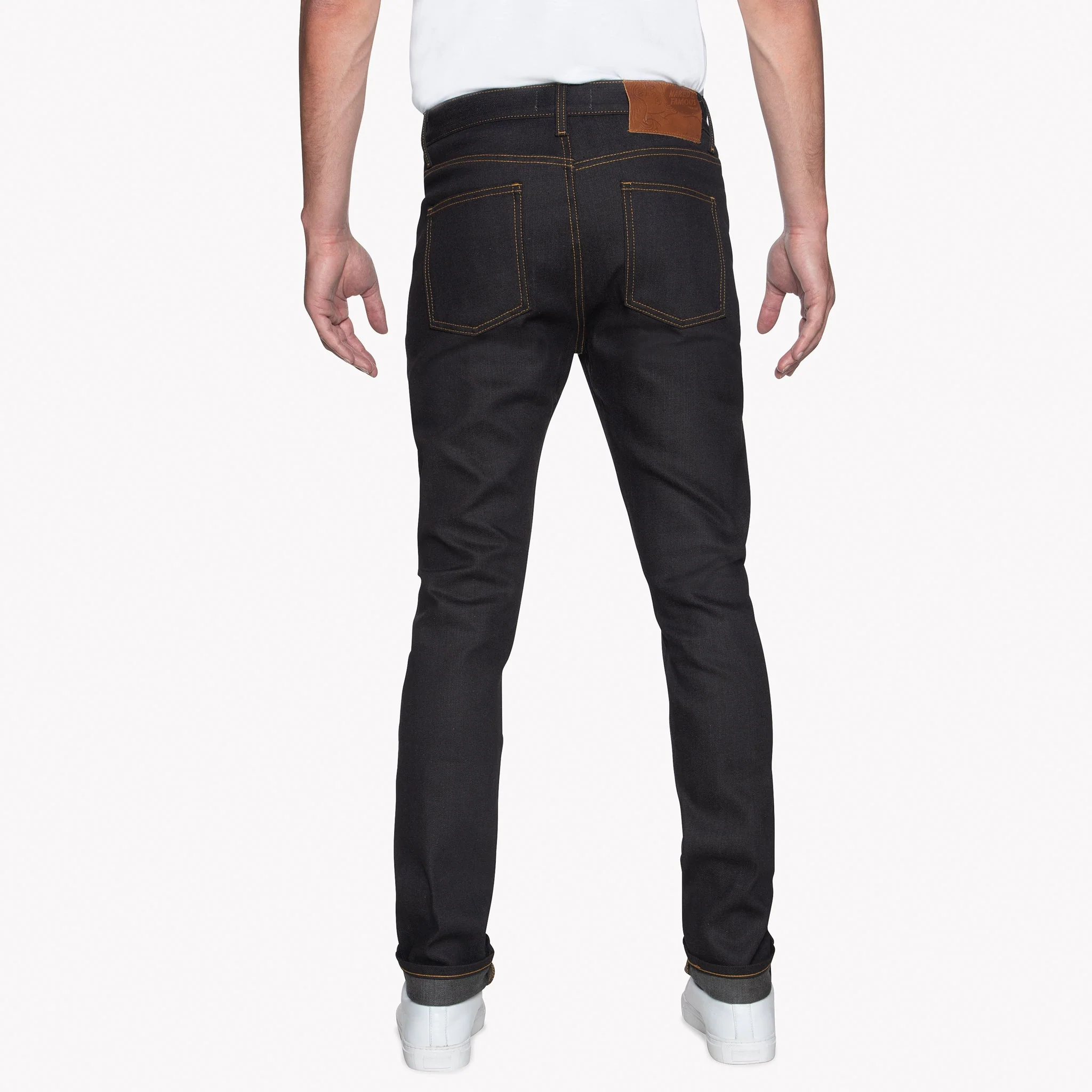Stacked Guy - Deep Indigo Stretch Selvedge - Image 3