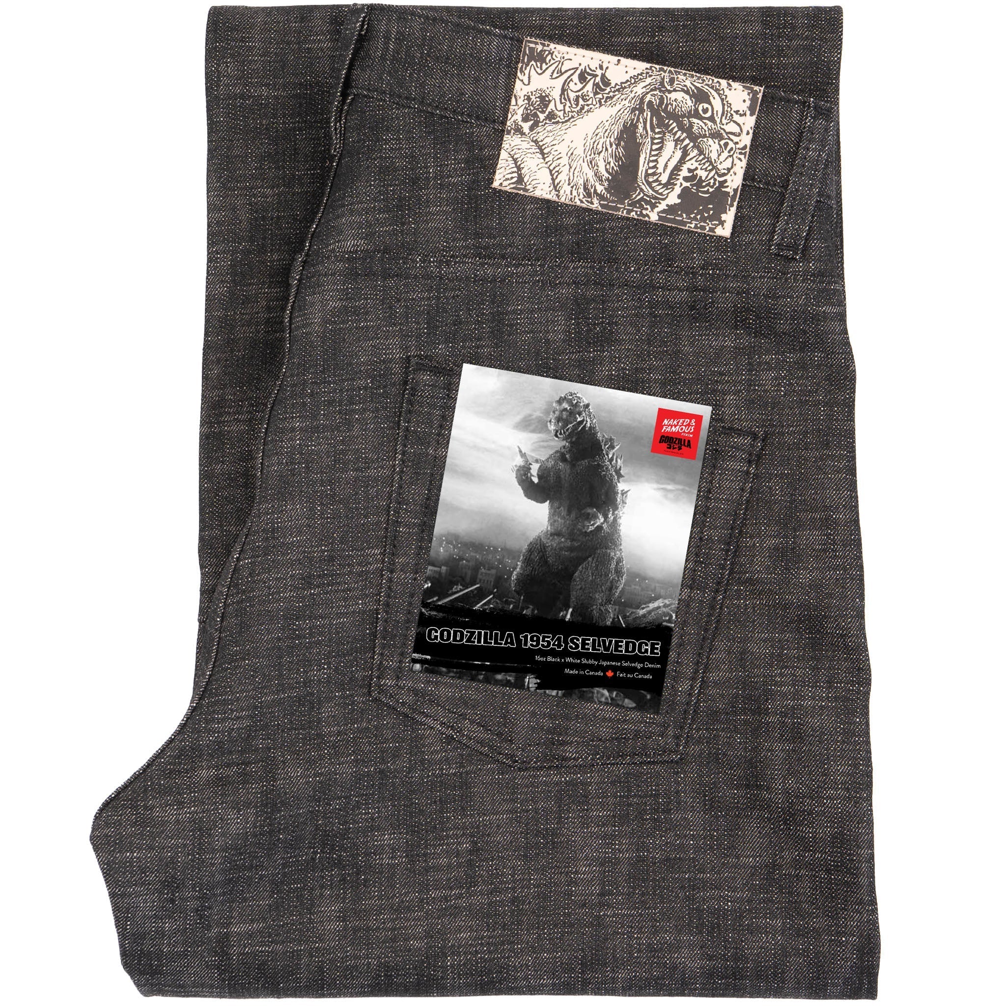 Strong Guy - 1954 Godzilla Selvedge - Black