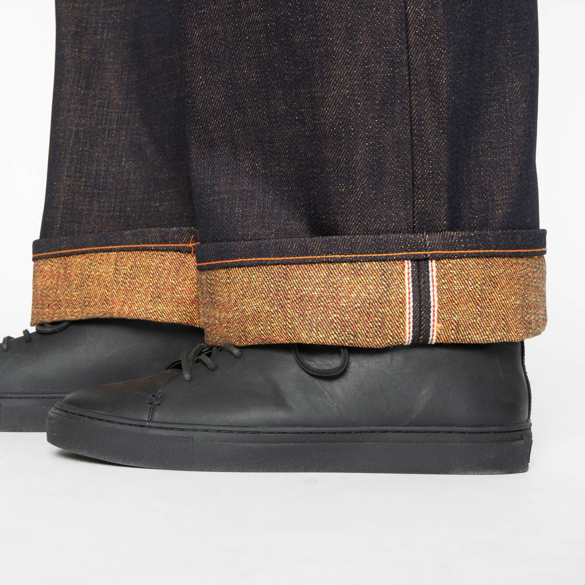Strong Guy - Burning Godzilla Selvedge - Indigo - Image 7