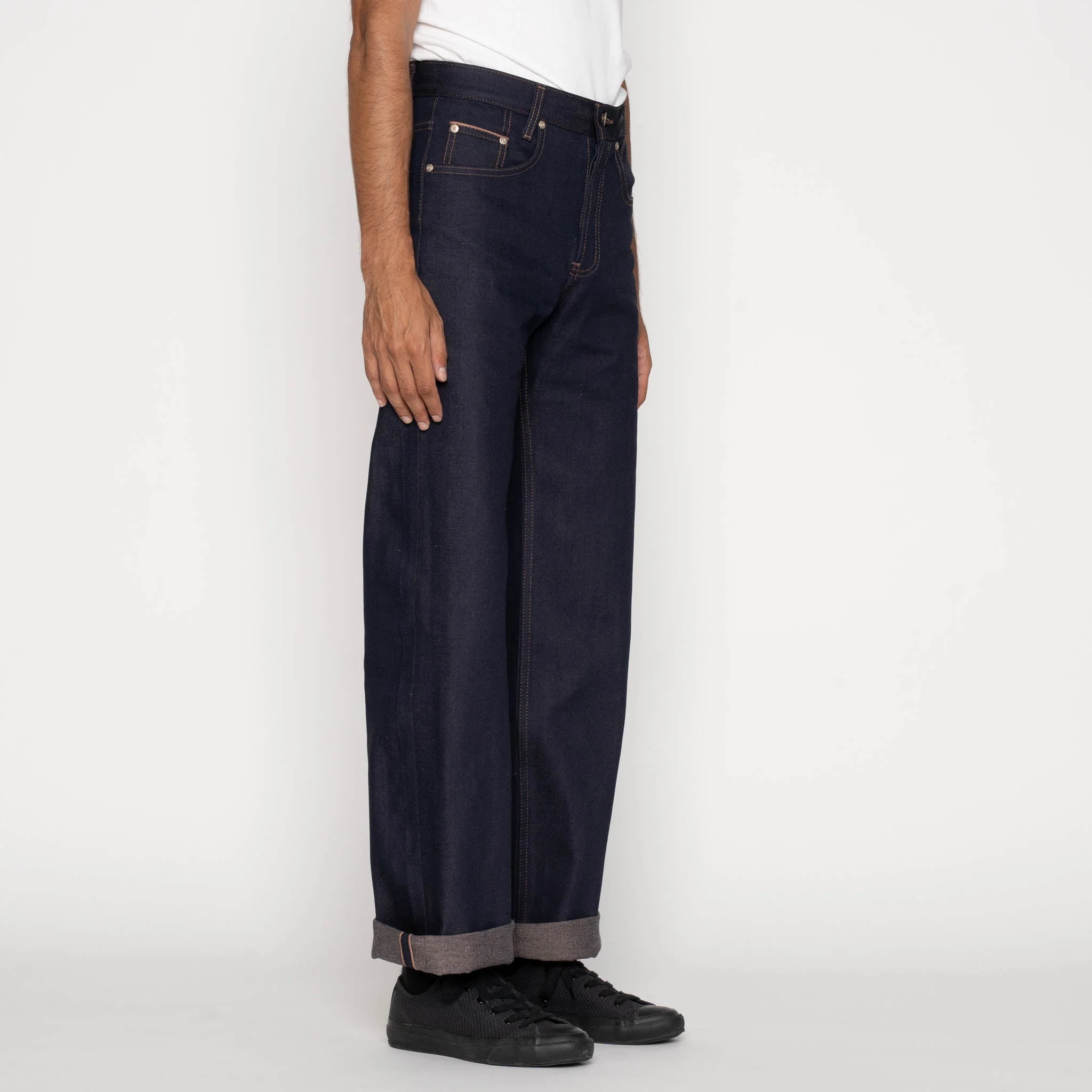 Strong Guy - Coffee Dye Selvedge - Indigo - Image 3