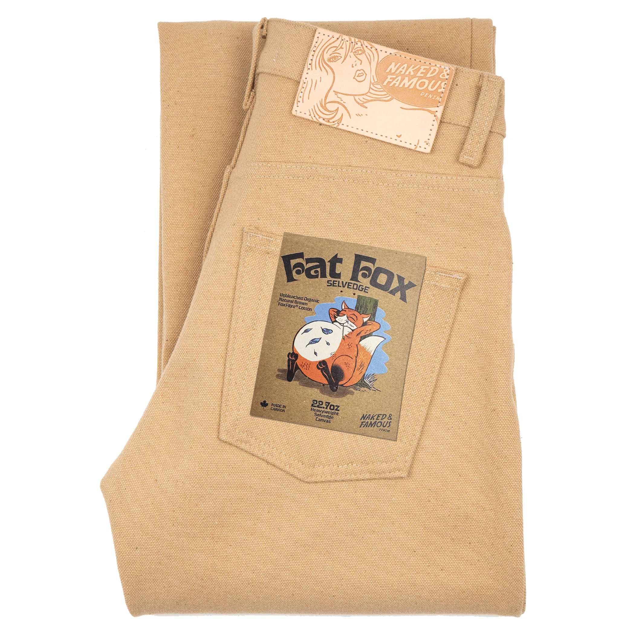 Strong Guy - Fat Fox Selvedge - Brown
