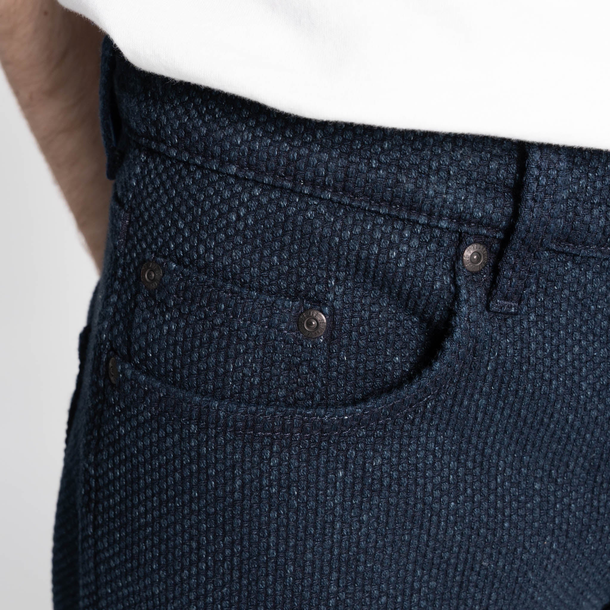 Strong  Guy - Indigo Sashiko - Image 4