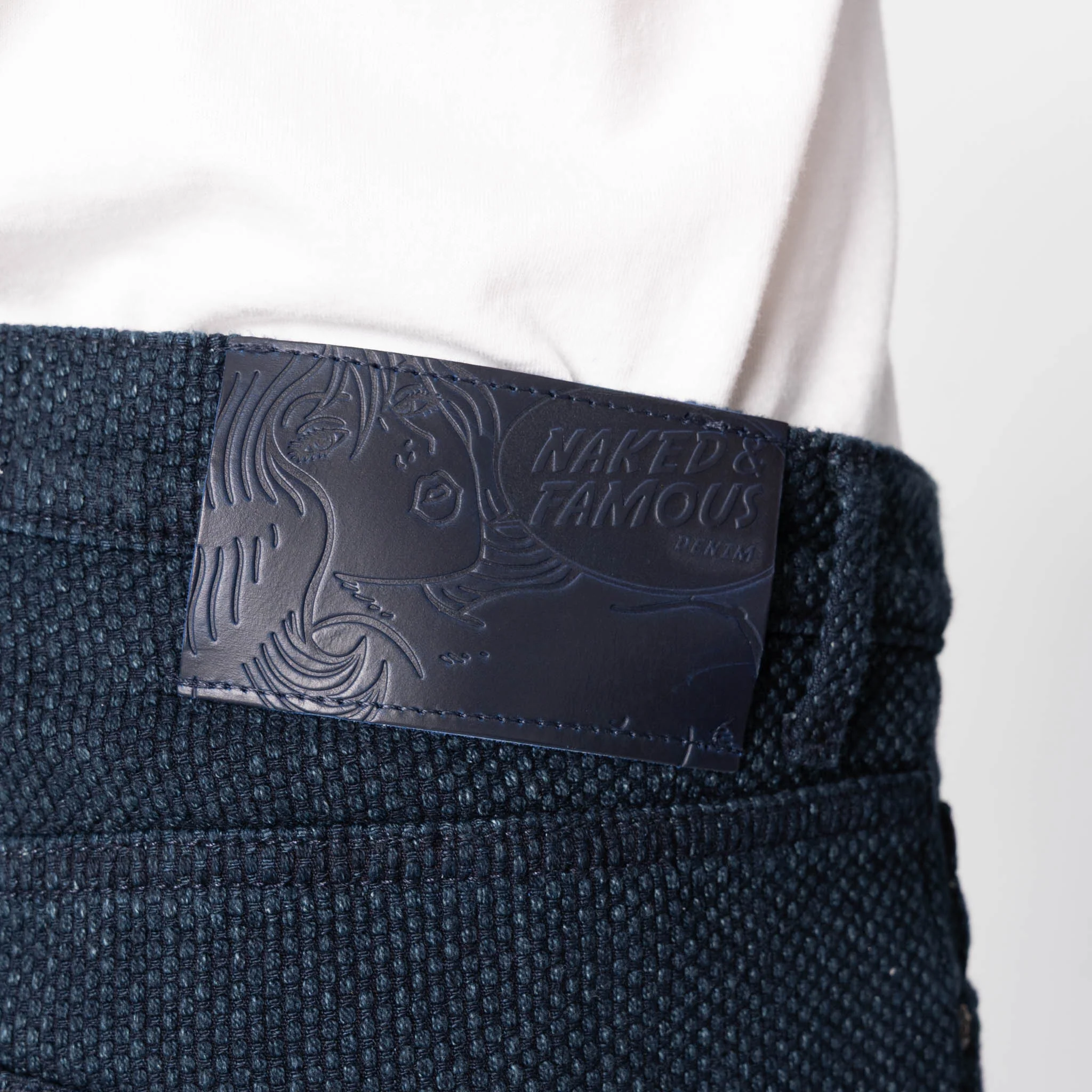 Strong  Guy - Indigo Sashiko - Image 5