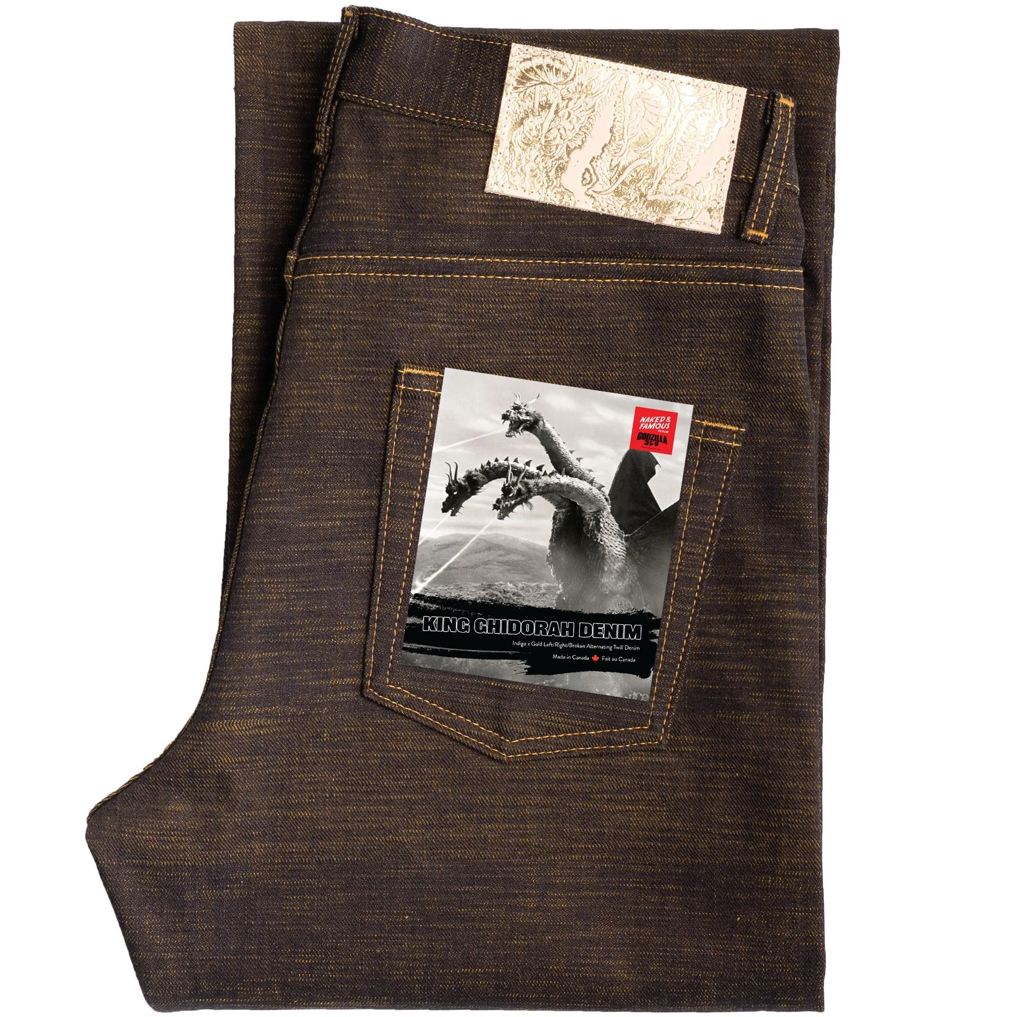 Strong Guy - King Ghidorah: The Three-Headed Monster Denim