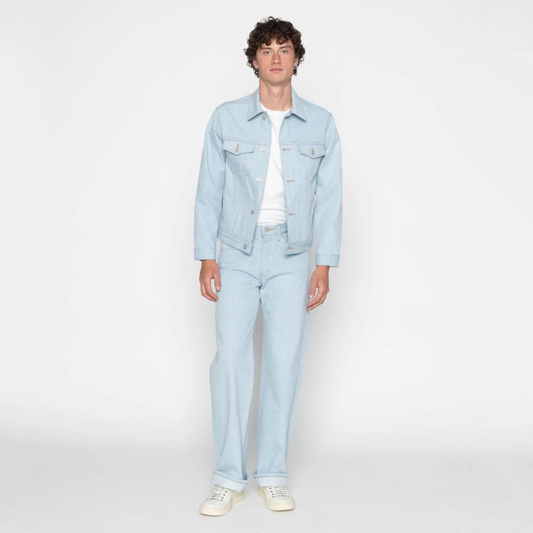Strong Guy - Secret Agent Denim - Bleach Blue - Image 8