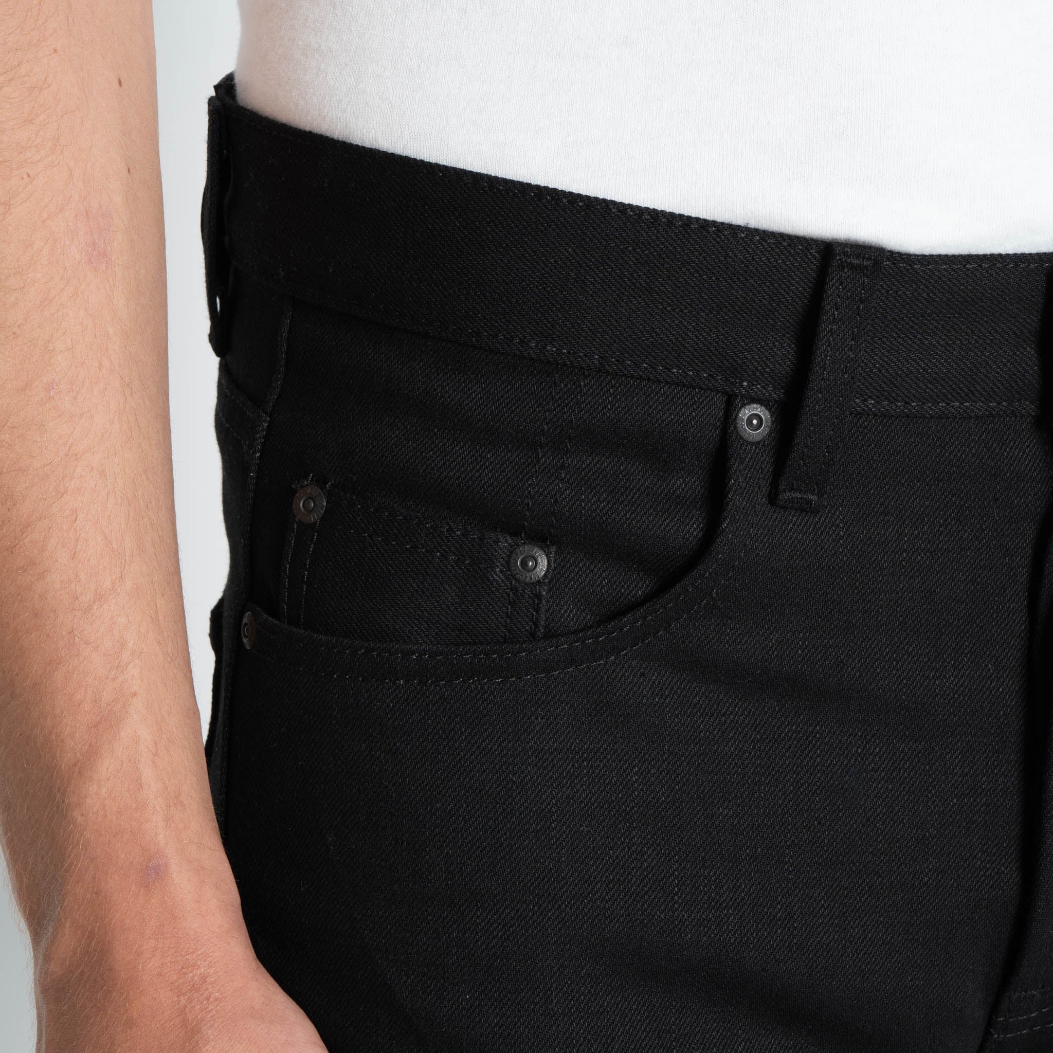 Strong Guy - Solid Black Selvedge - Image 5