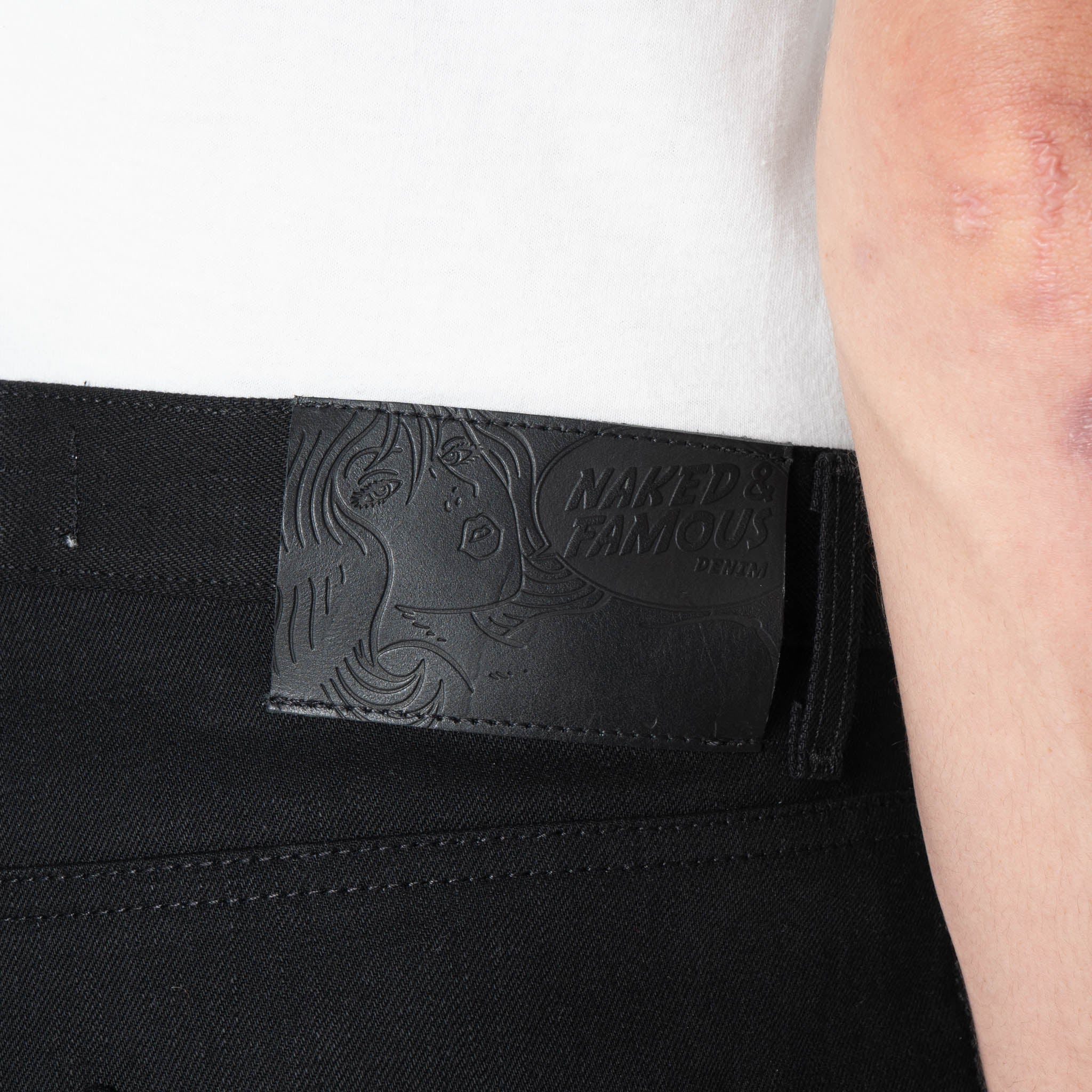 Strong Guy - Solid Black Selvedge - Image 6
