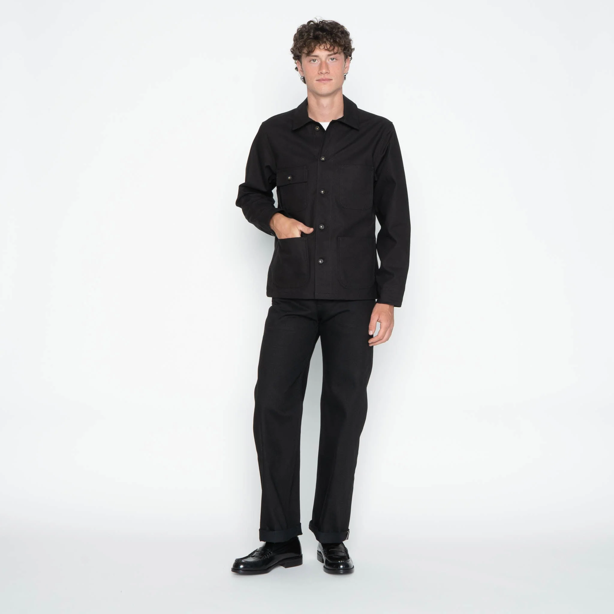 Strong Guy - Solid Black Selvedge - Image 8