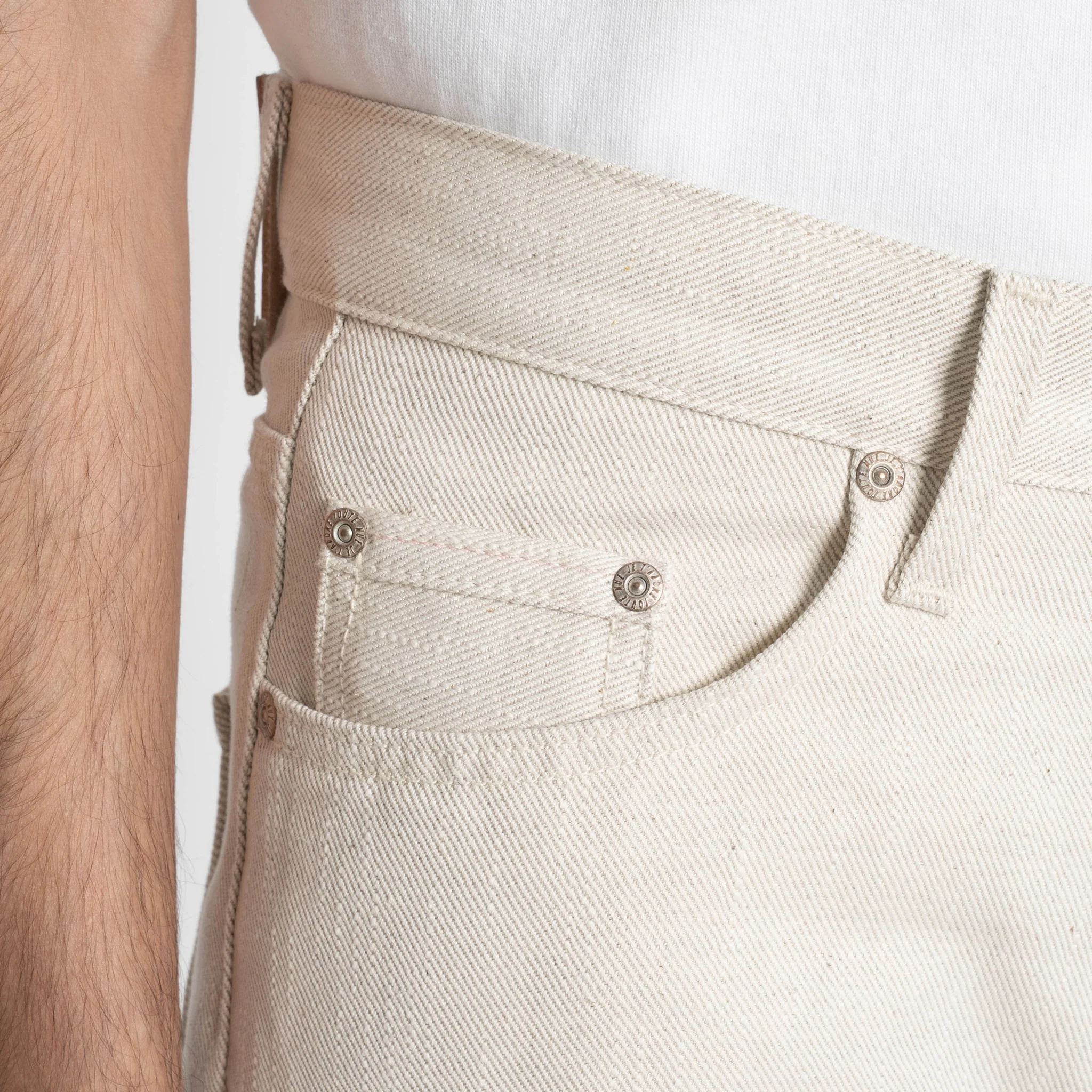 Strong Guy - Tabi Selvedge - Off White - Image 5