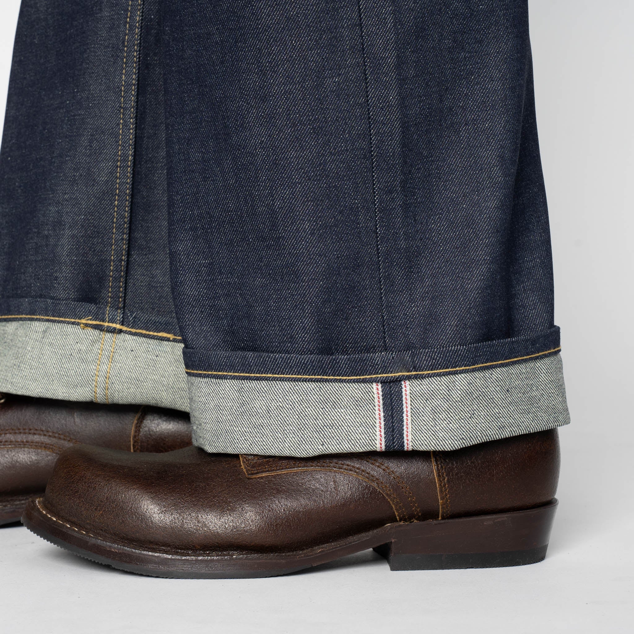 Strong Guy - Texas Chainsaw Massacre "Leatherface" Selvedge - Indigo - Image 7