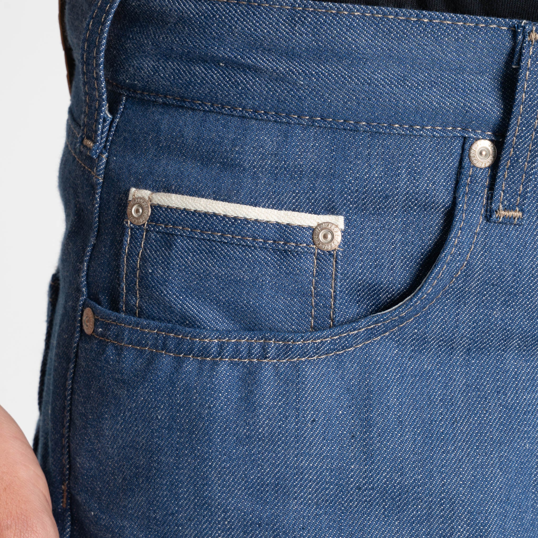 Strong Guy - The Cat’s Pyjamas Selvedge - Blue - Image 5