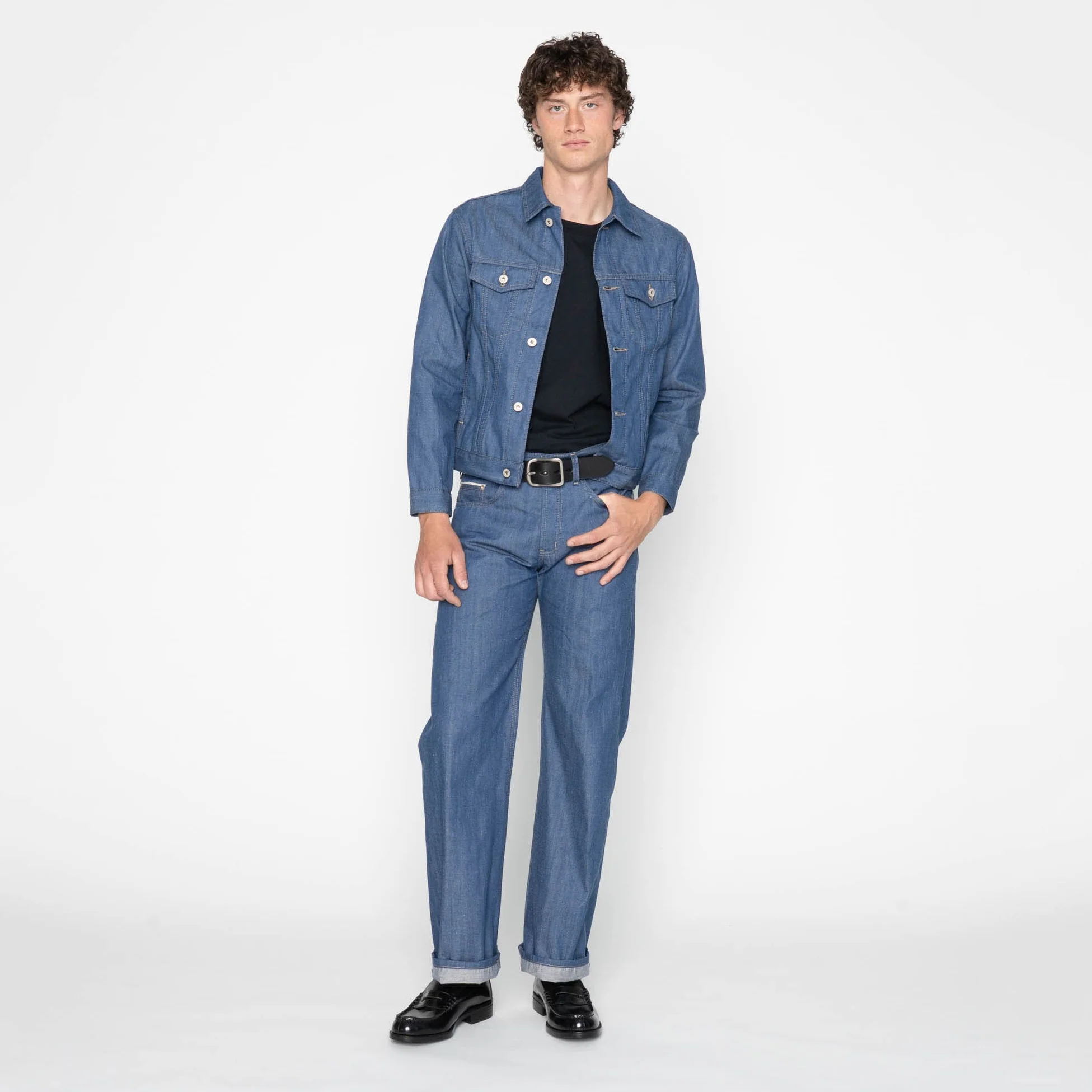 Strong Guy - The Cat’s Pyjamas Selvedge - Blue - Image 8