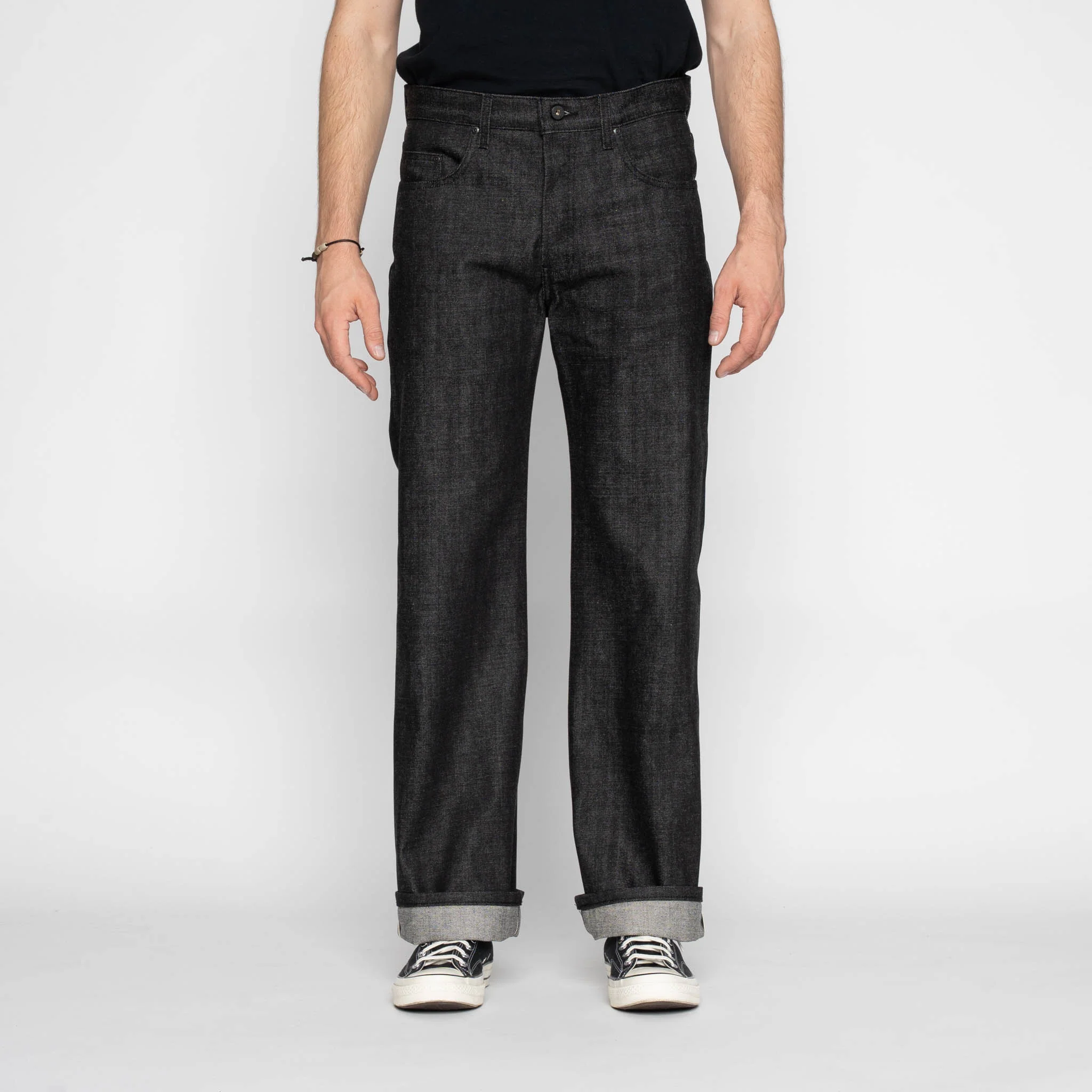 Strong Guy - Yatagarasu Selvedge - Black - Image 2