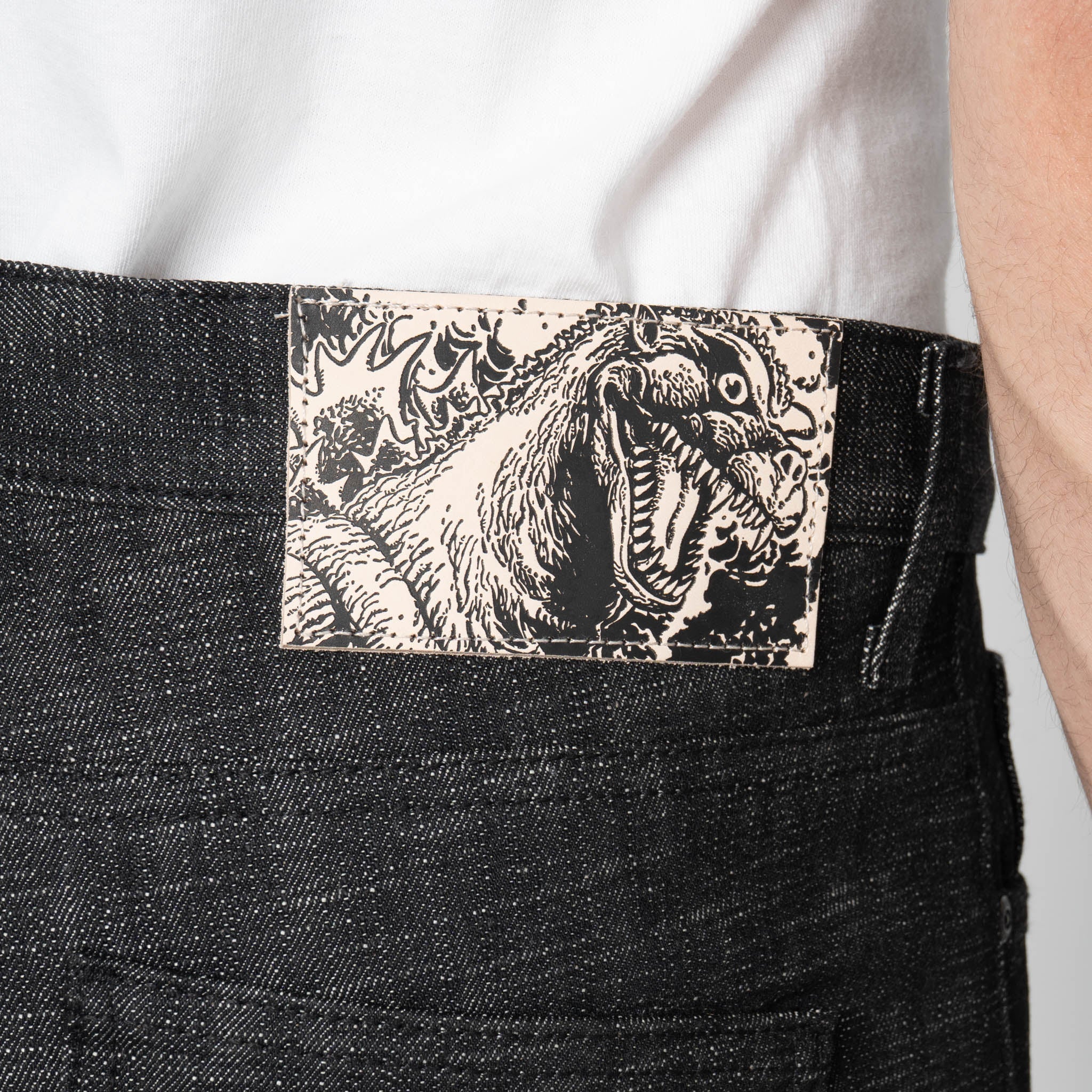 Super Guy - 1954 Godzilla Selvedge - Black - Image 6