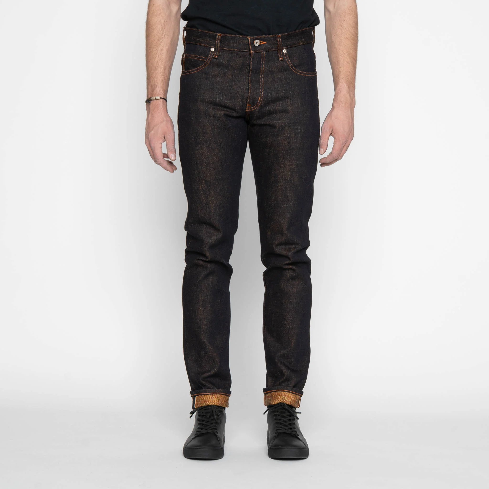 Super Guy - Burning Godzilla Selvedge   -   Indigo - Image 2