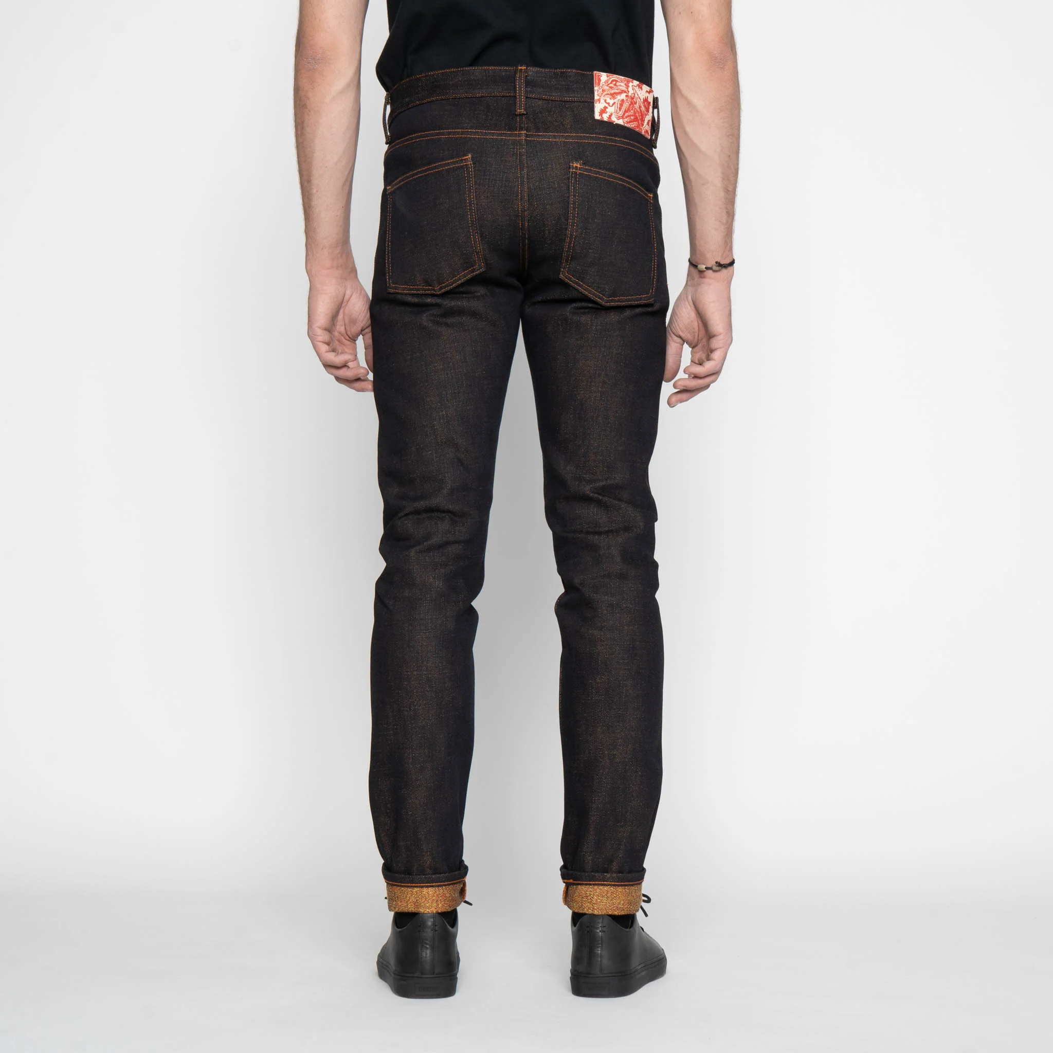 Super Guy - Burning Godzilla Selvedge   -   Indigo - Image 4