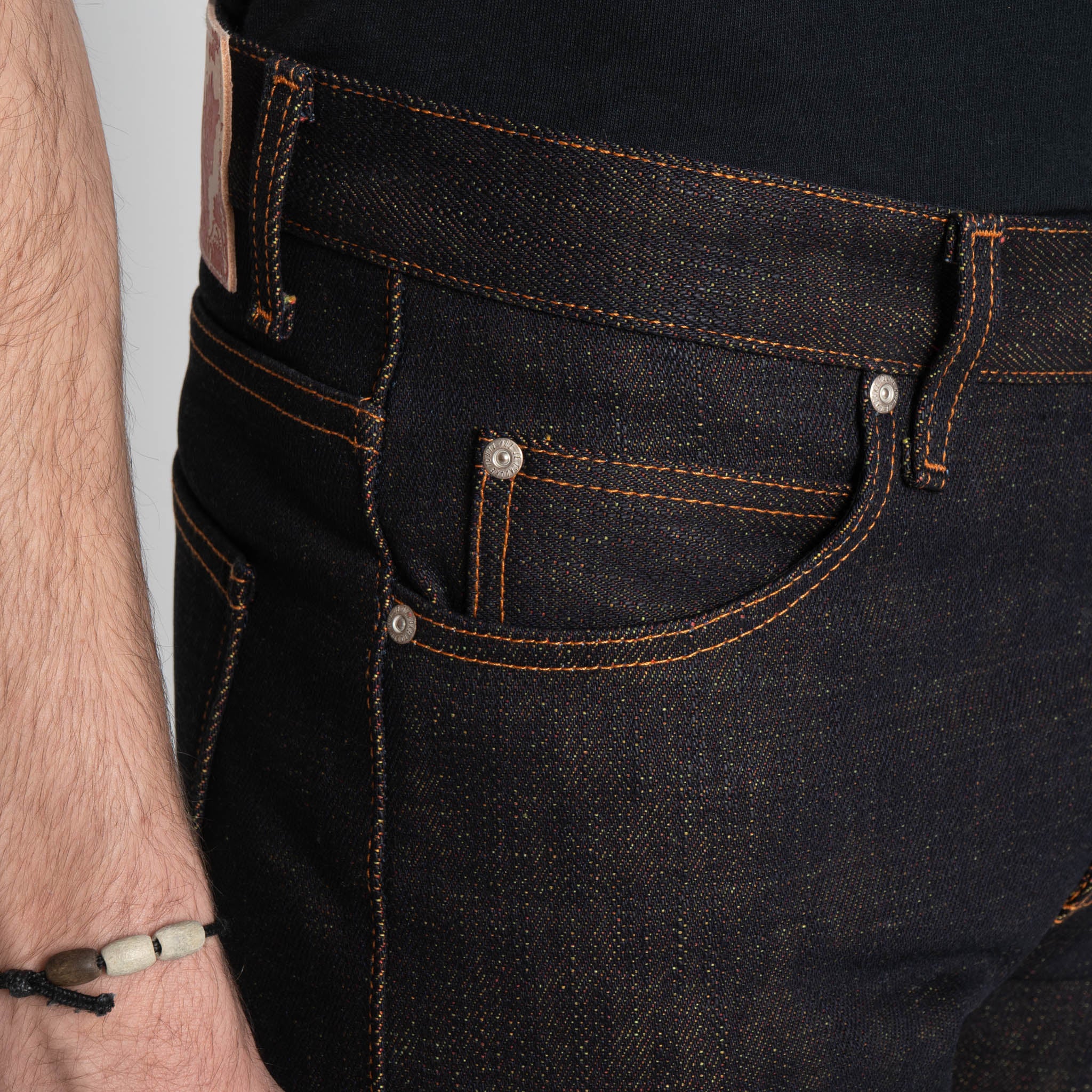 Super Guy - Burning Godzilla Selvedge   -   Indigo - Image 5