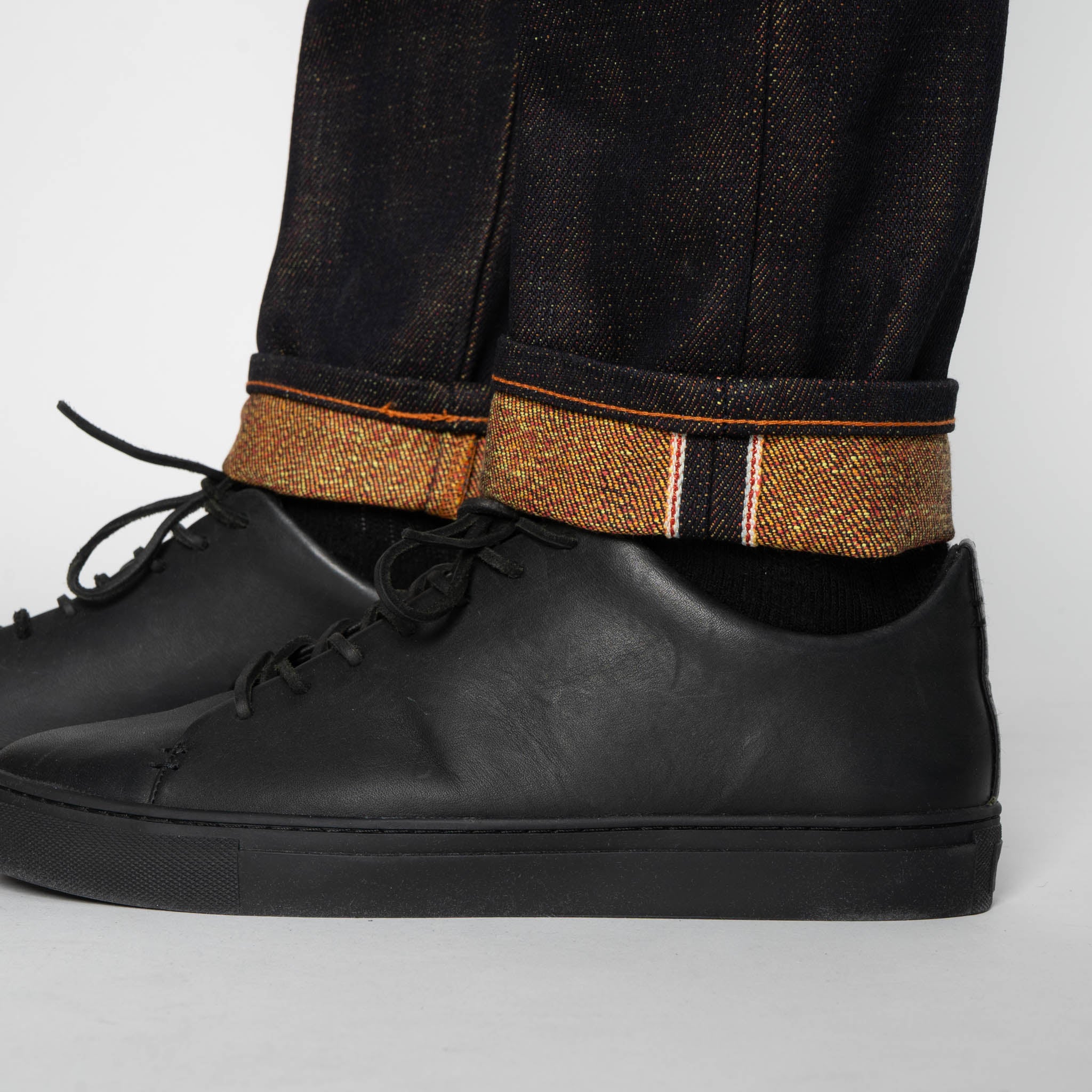 Super Guy - Burning Godzilla Selvedge   -   Indigo - Image 7