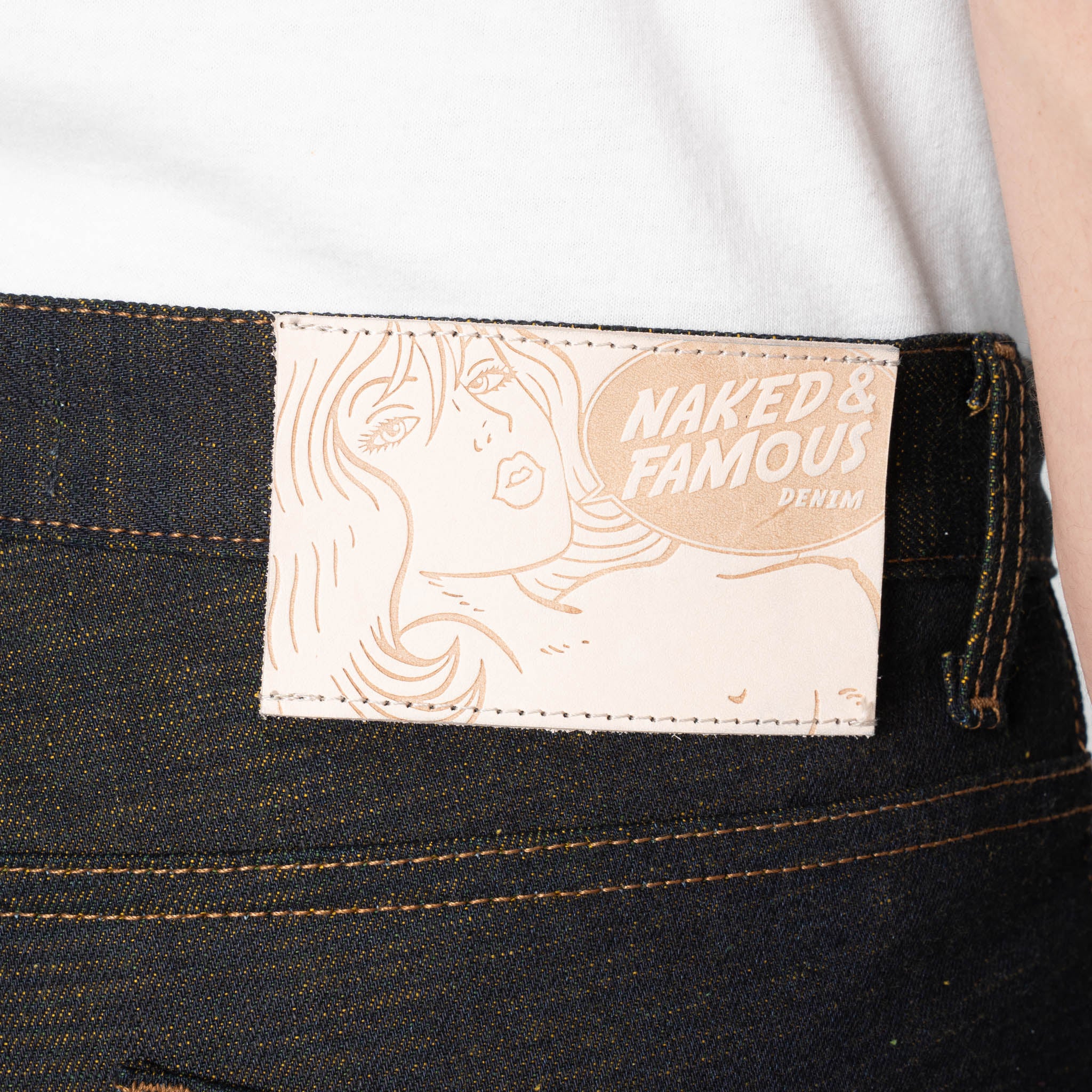 Super Guy - Citrus Kasuri Selvedge - Image 6