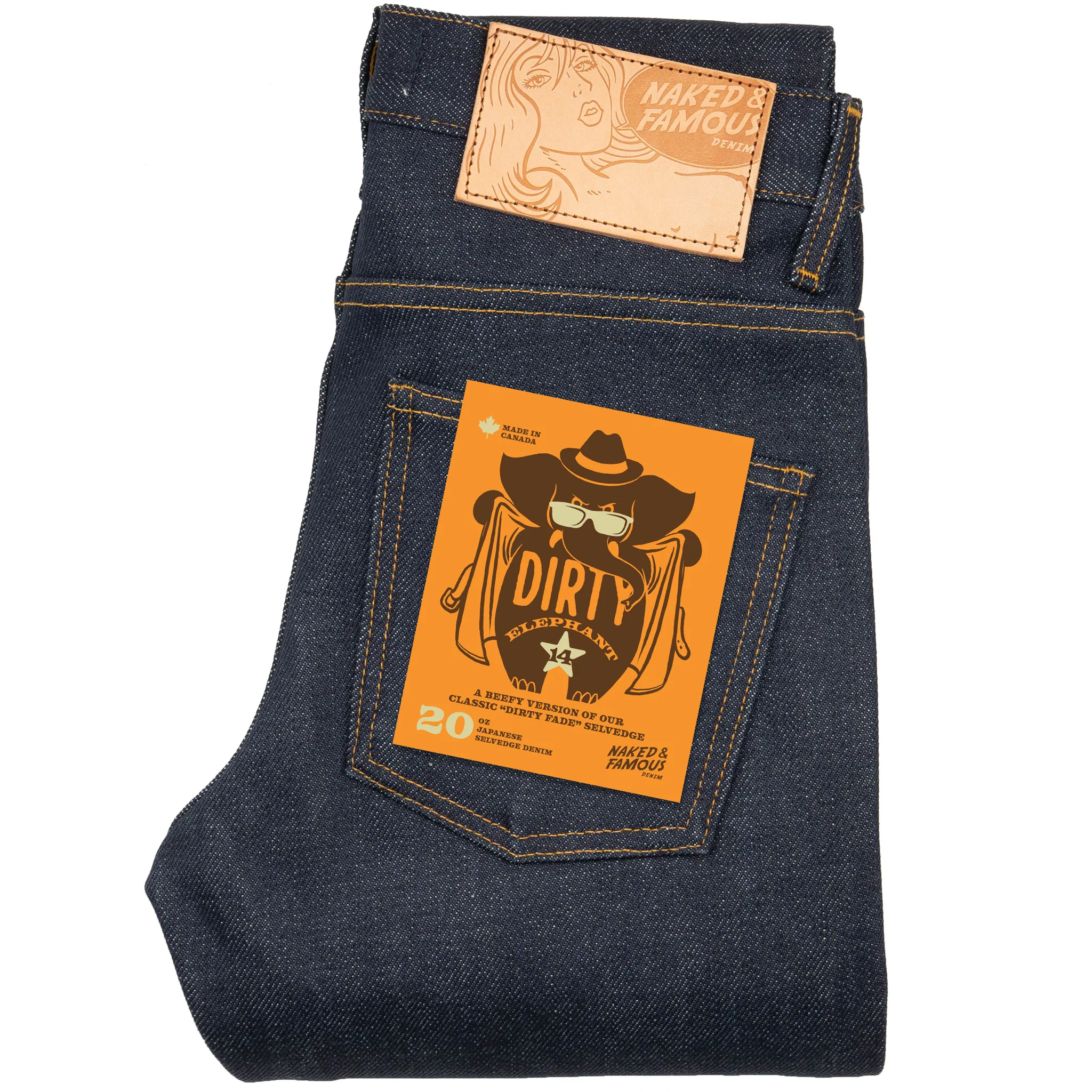 Super Guy - Elephant 14 - Dirty Elephant Selvedge