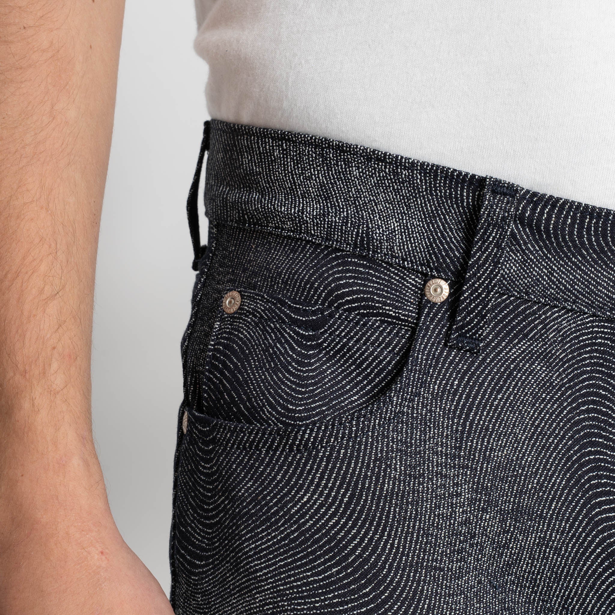 Super Guy - Fingerprint Denim - Indigo - Image 5
