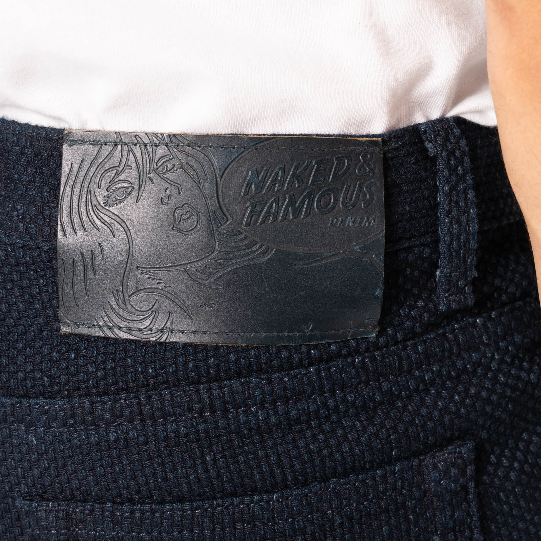 Super Guy - Indigo Sashiko - Image 5
