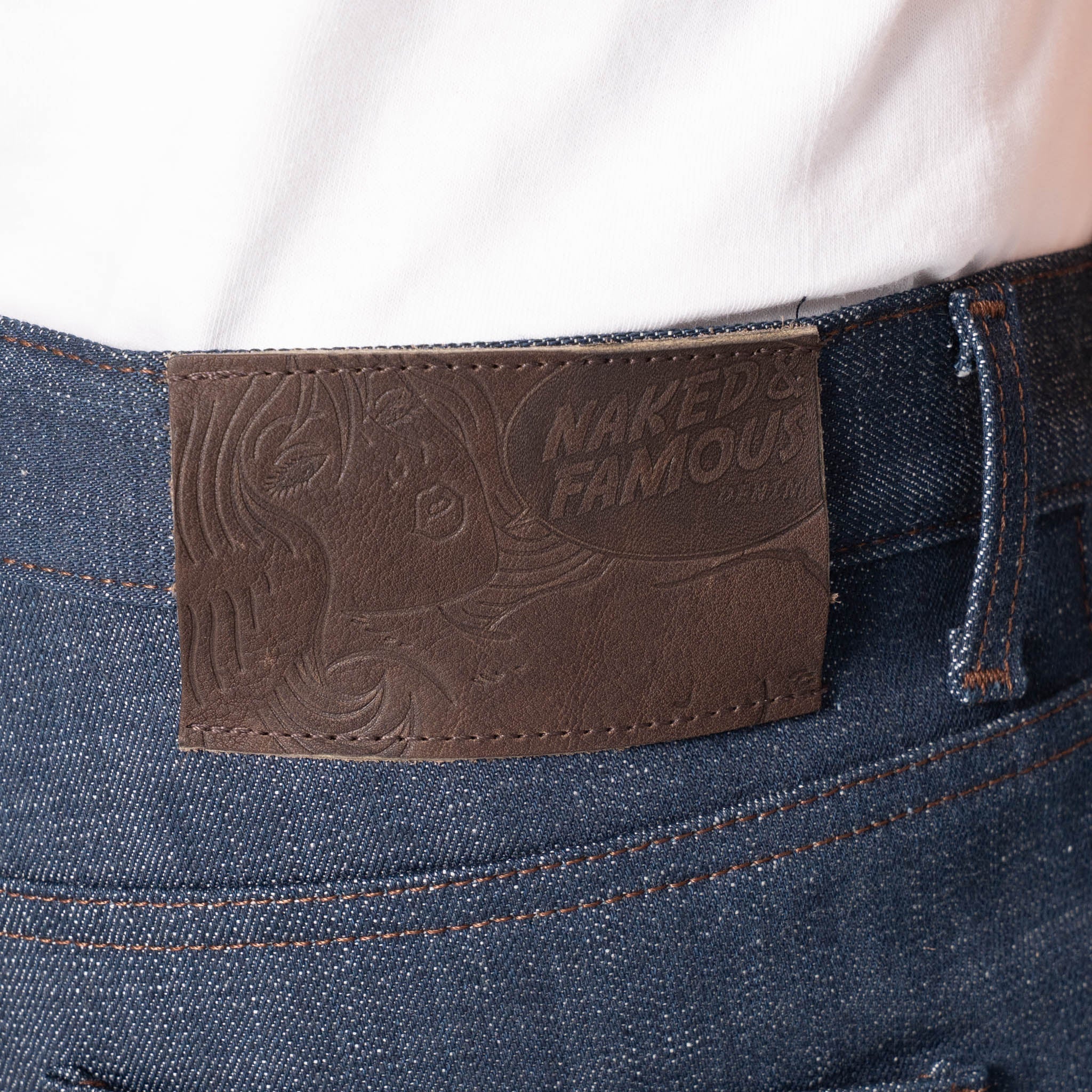 Super Guy - Kawataro Selvedge - Indigo - Image 5