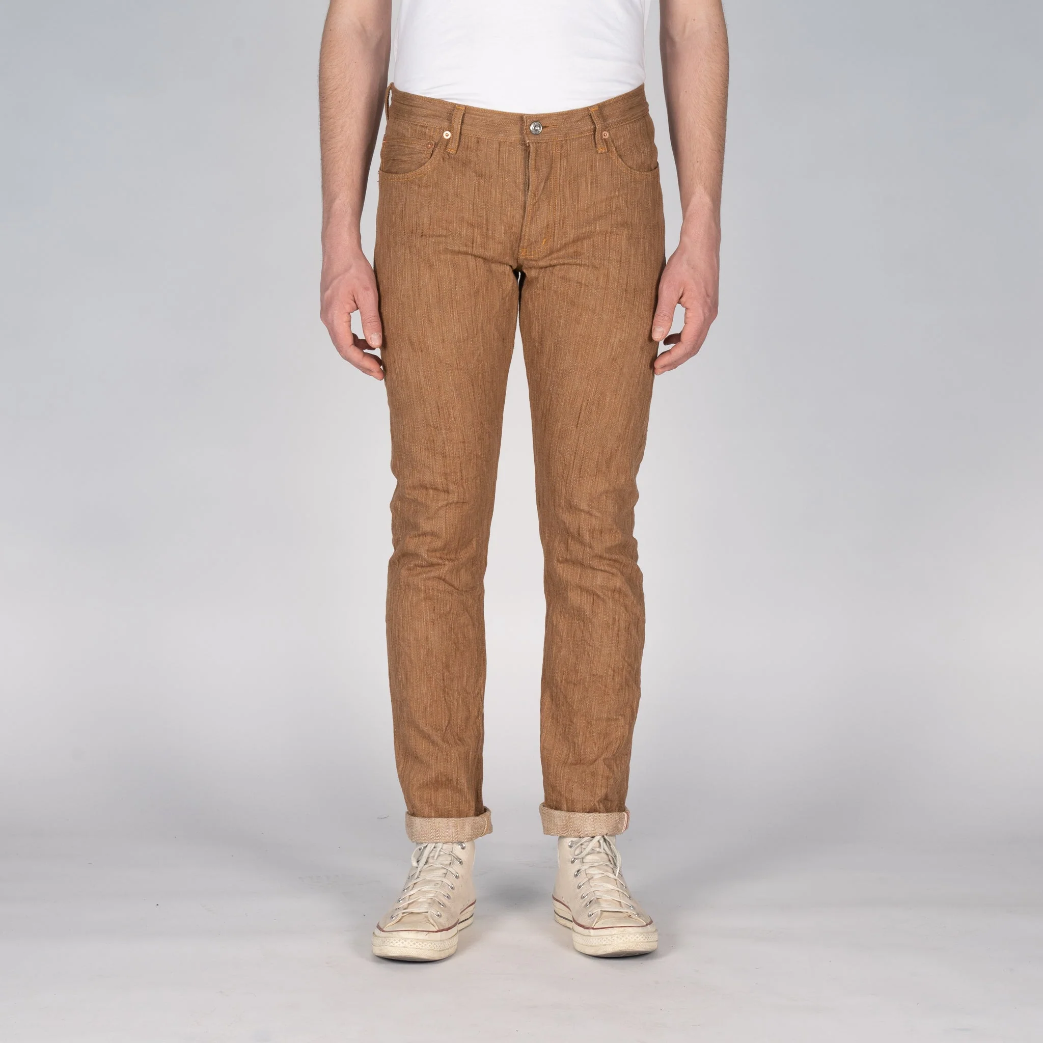 Super Guy - MIJ11 - Tokushima Hand Dyed Kakishibu Selvedge - Image 2
