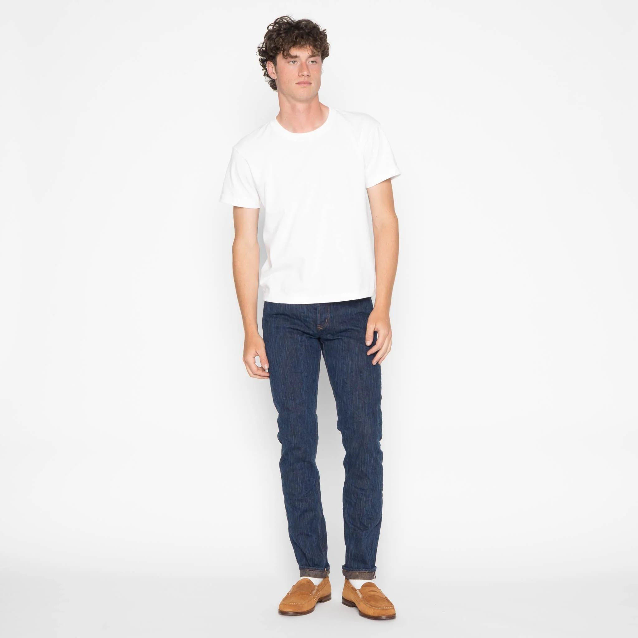 Super Guy - MIJ15 - Hand Dyed Natural Indigo x Kakishibu Intangible Cultural Treasure Selvedge Denim - Image 8