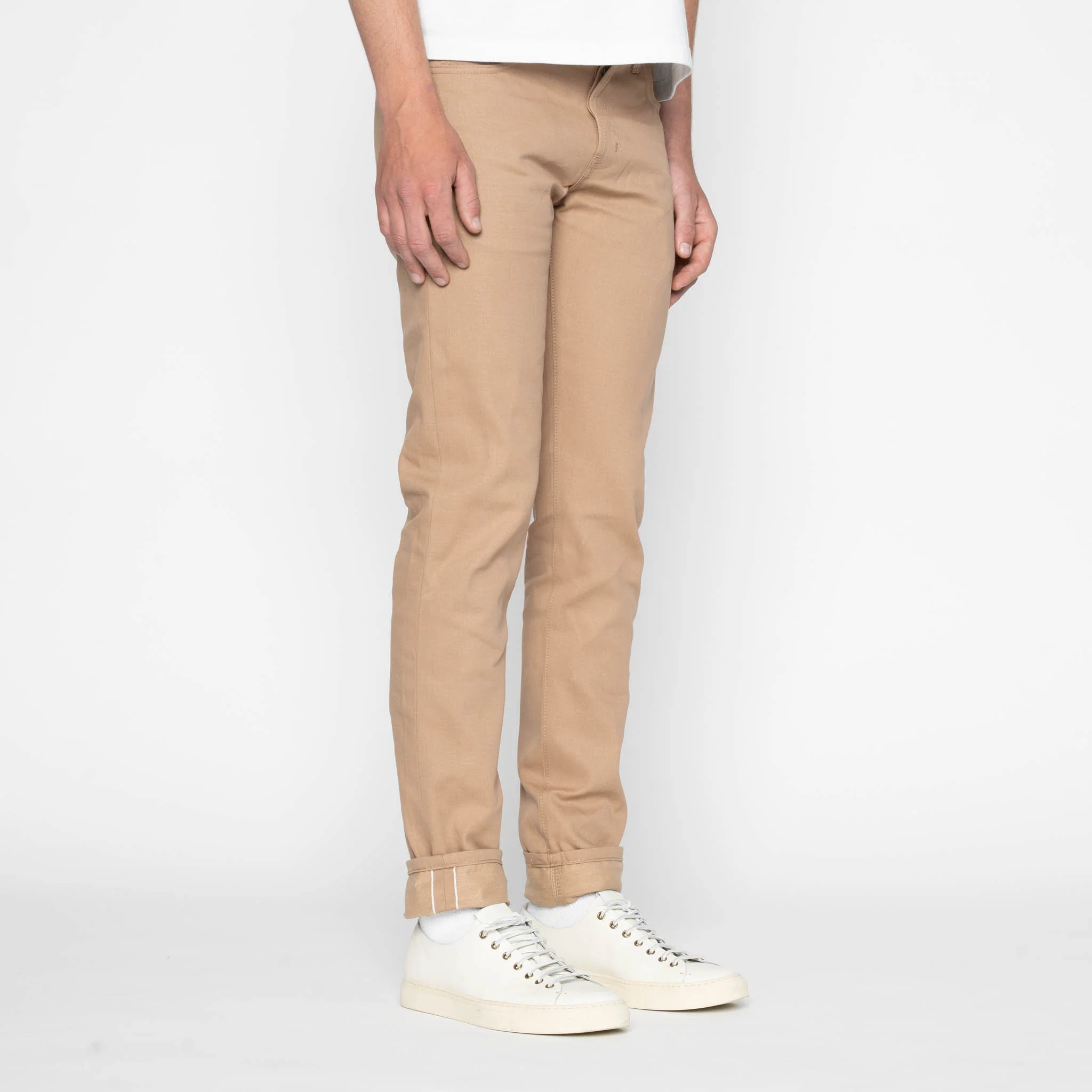Super Guy - Selvedge Slacks Beige - Image 3