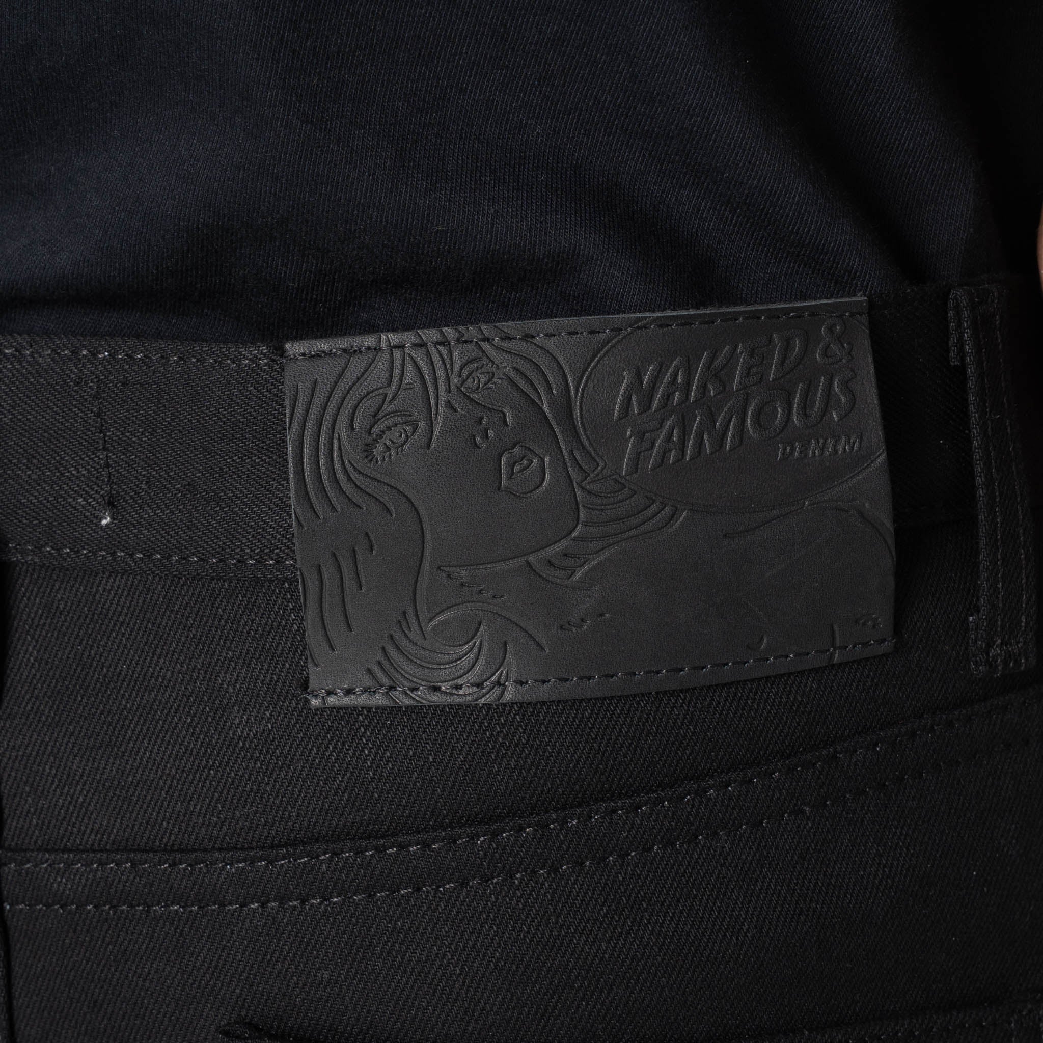 Super Guy - Solid Black Selvedge - Image 6