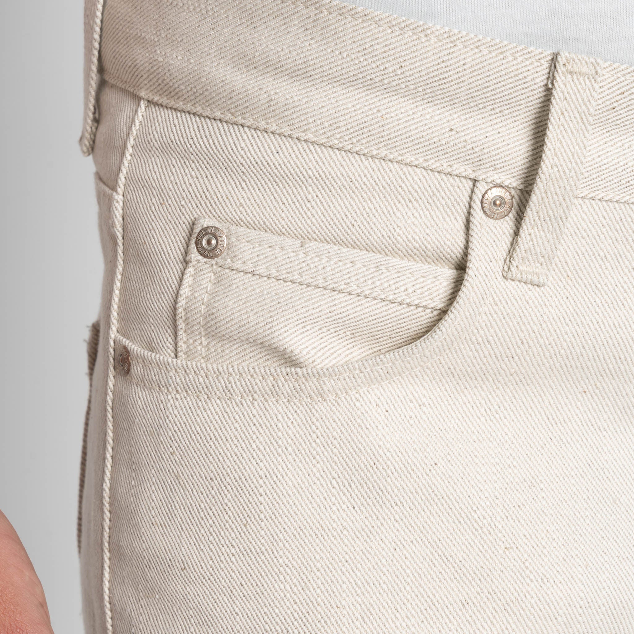 Super Guy - Tabi Selvedge - Off White - Image 5
