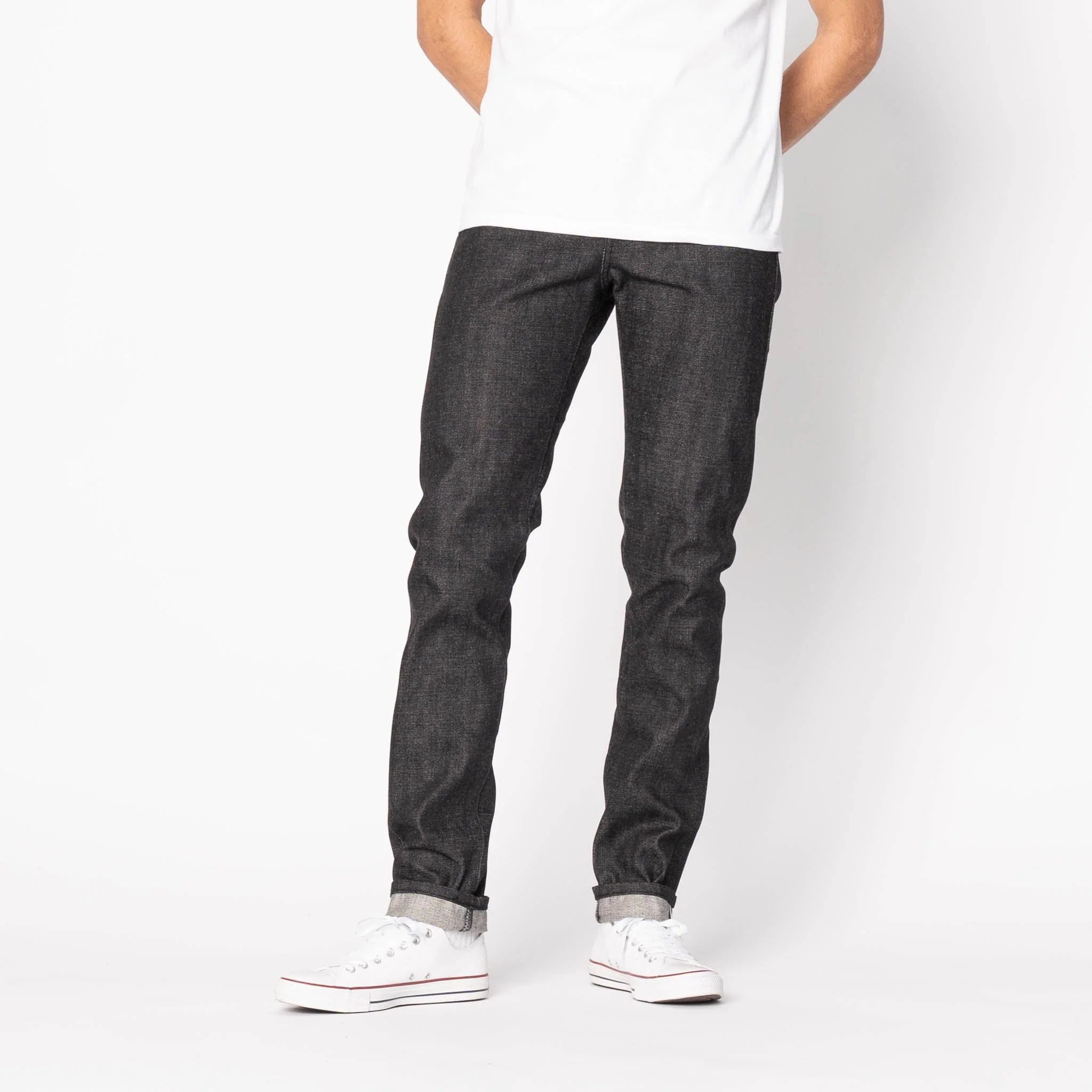 Super Guy - Yatagarasu Selvedge - Black - Image 2