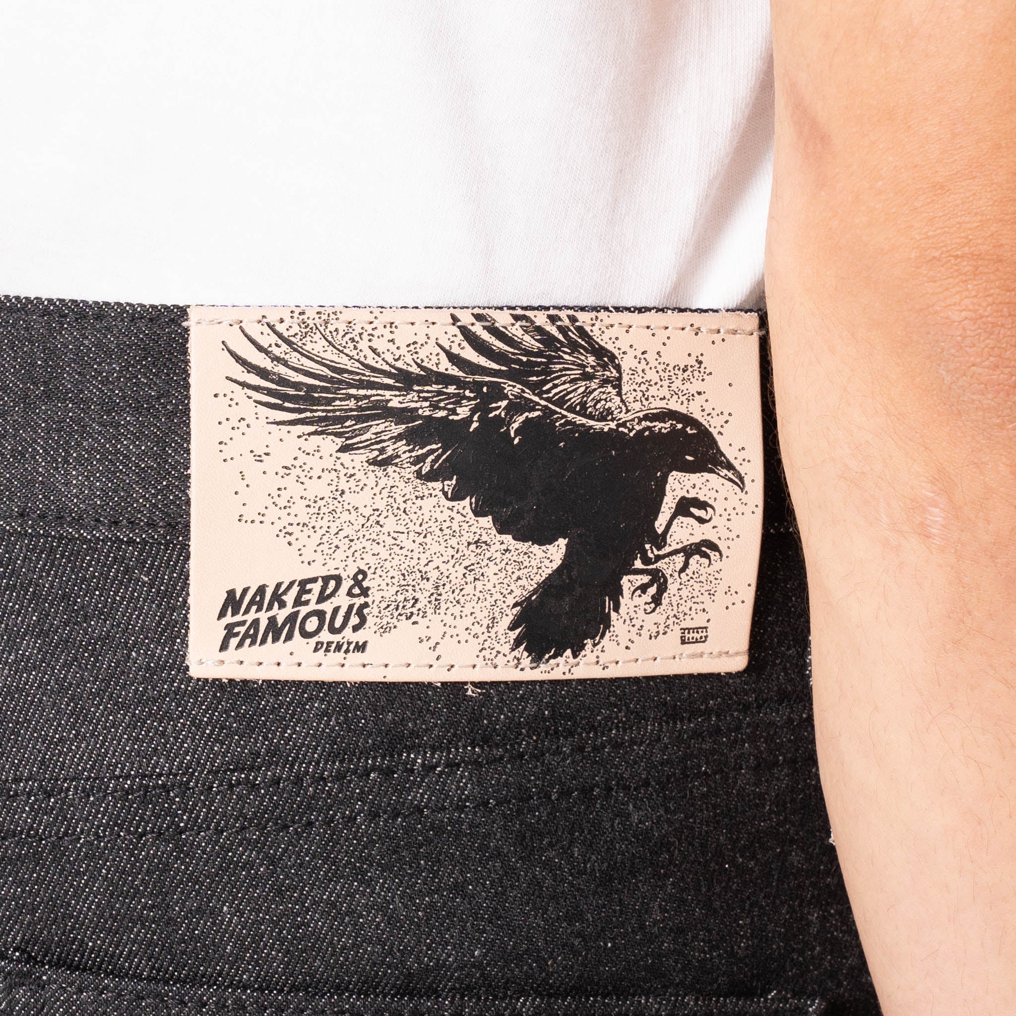 Super Guy - Yatagarasu Selvedge - Black - Image 5